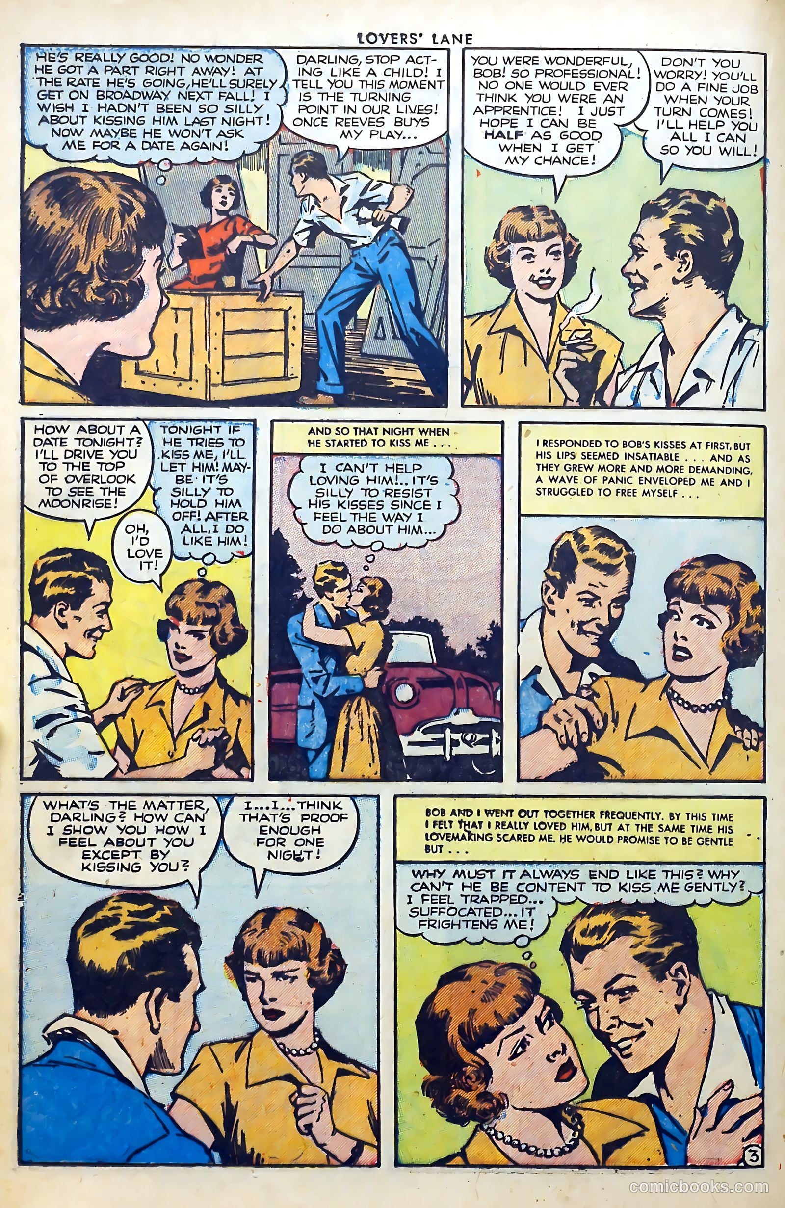 Lovers' Lane #33 (1953) — page 16 of 36