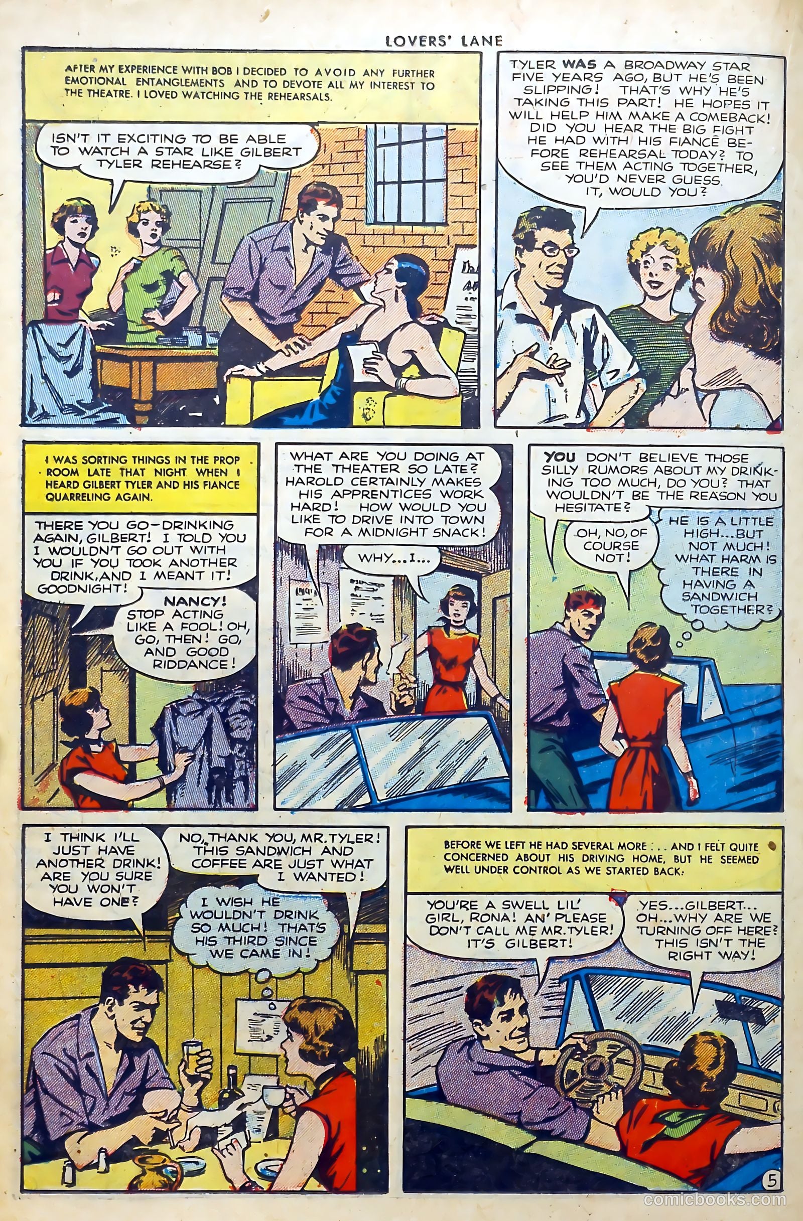 Lovers' Lane #33 (1953) — page 18 of 36