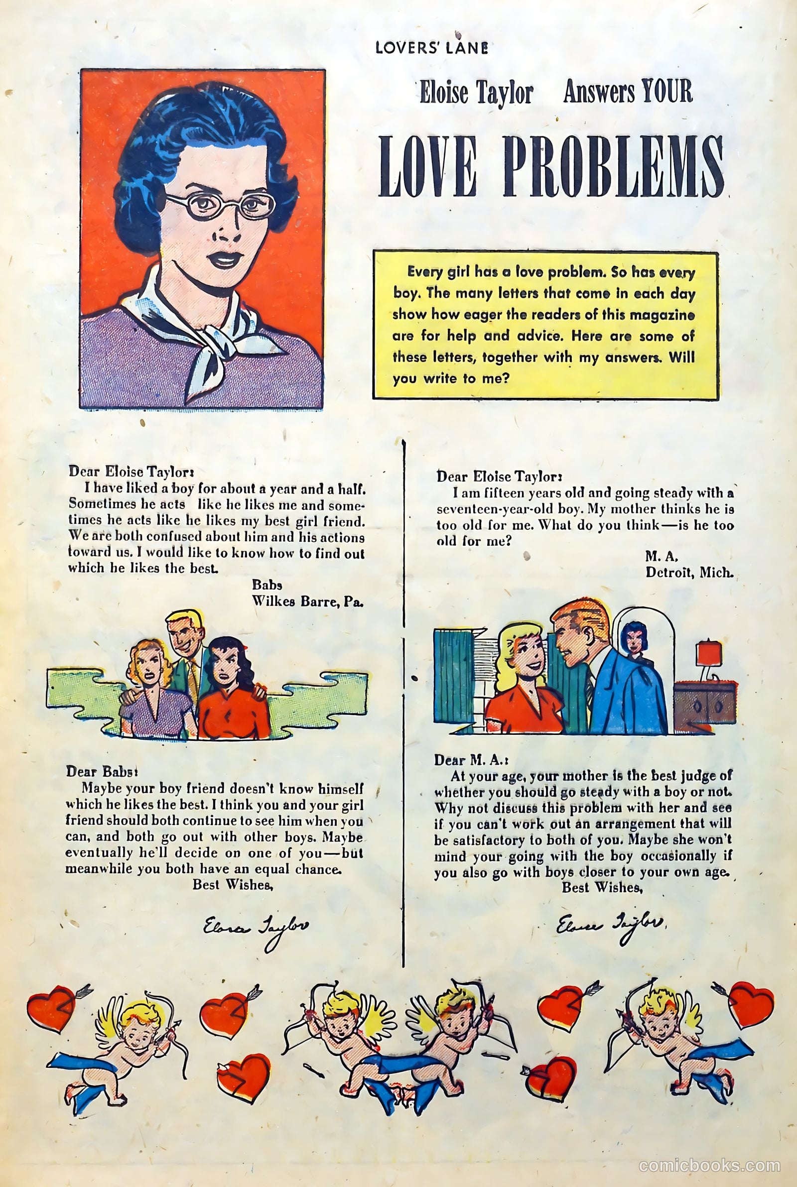 Lovers' Lane #33 (1953) — page 24 of 36