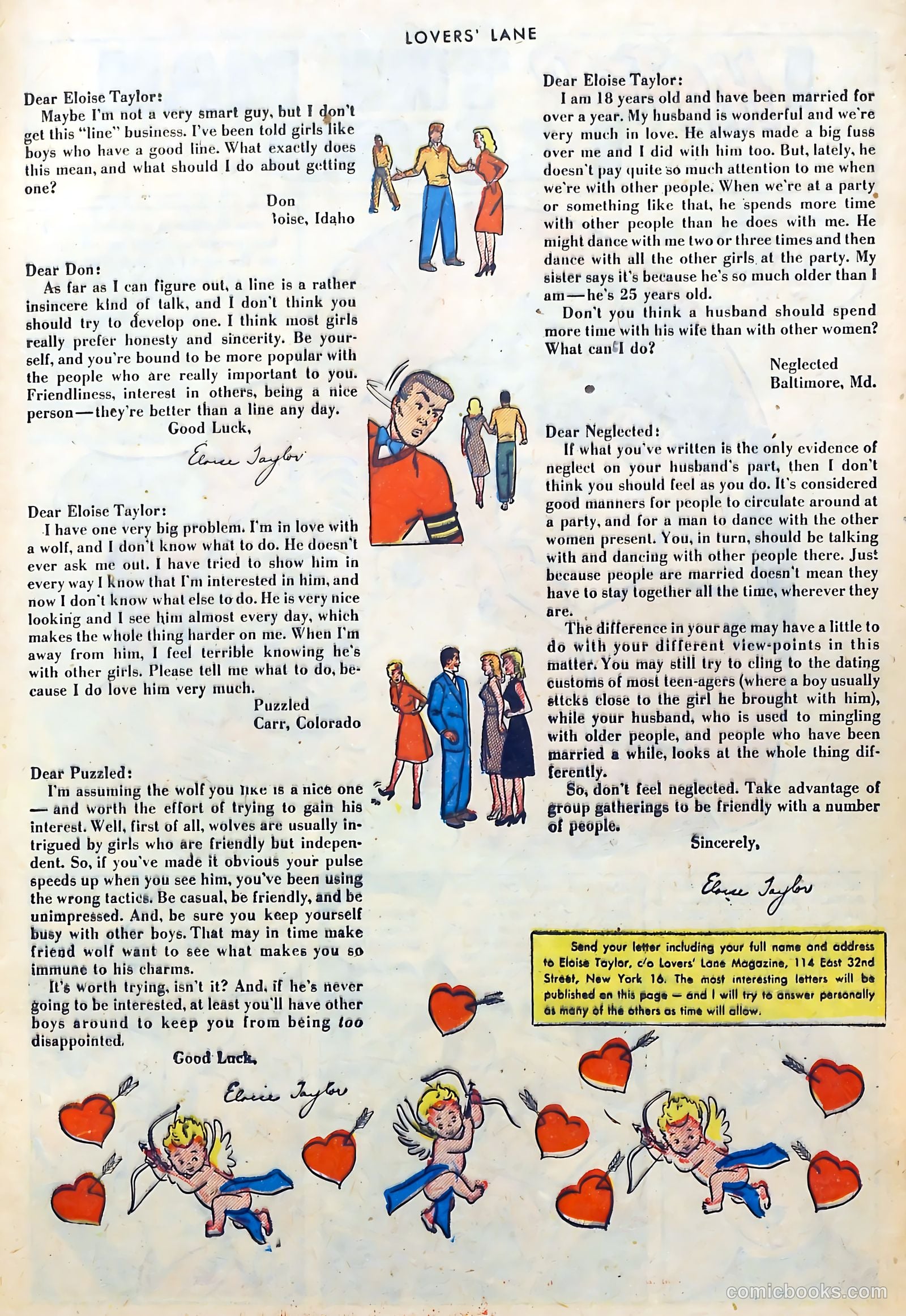 Lovers' Lane #33 (1953) — page 25 of 36