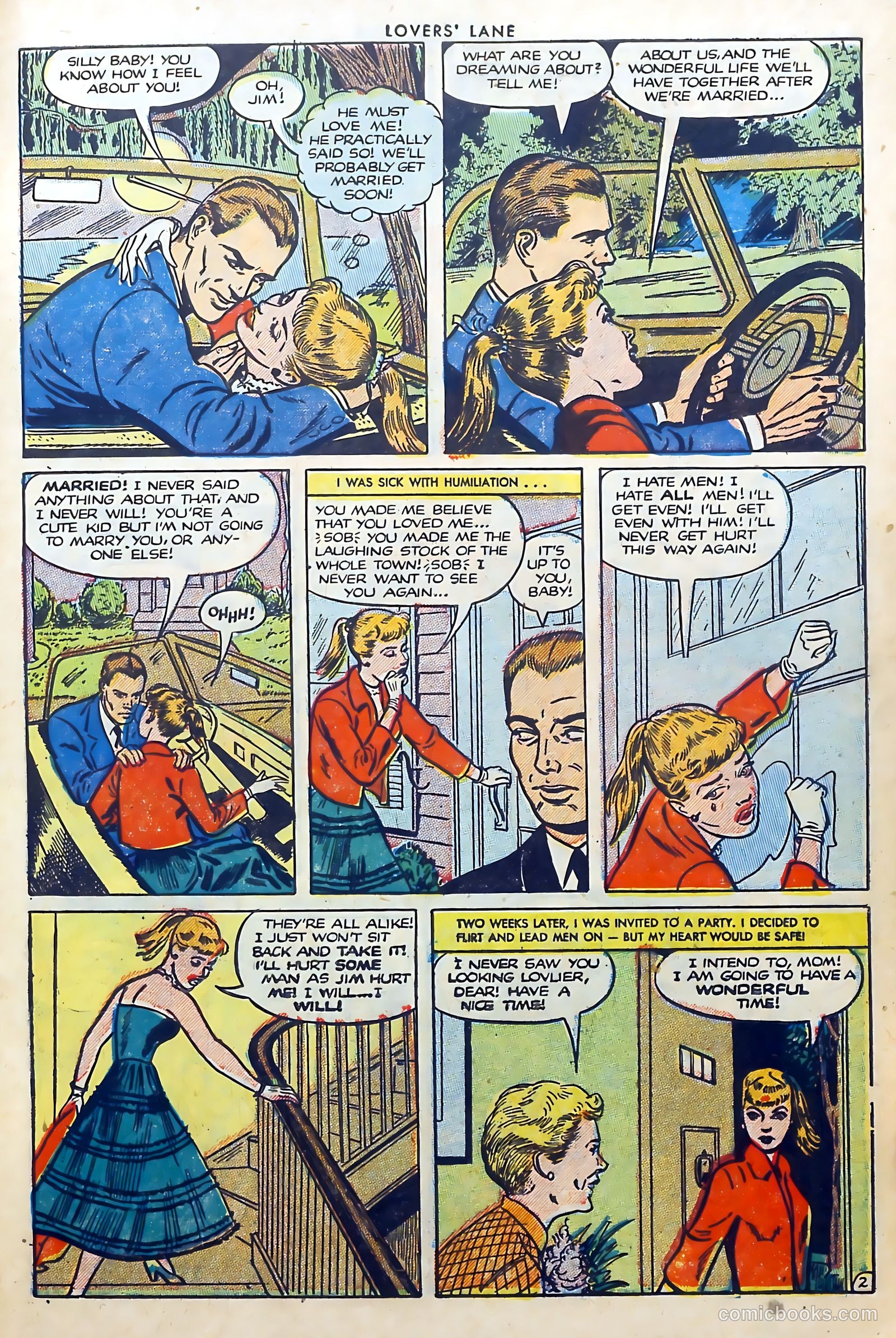 Lovers' Lane #33 (1953) — page 27 of 36