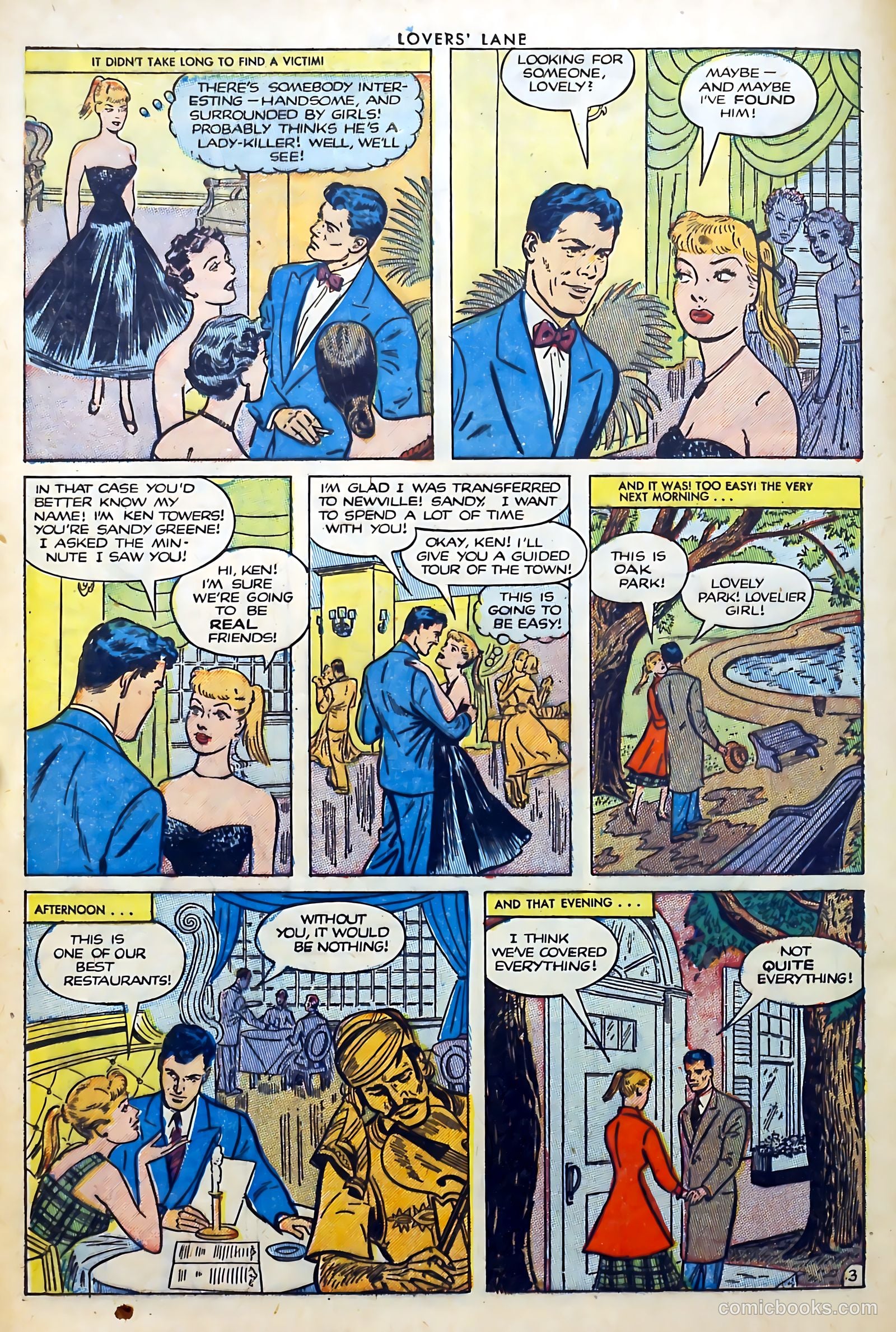 Lovers' Lane #33 (1953) — page 28 of 36