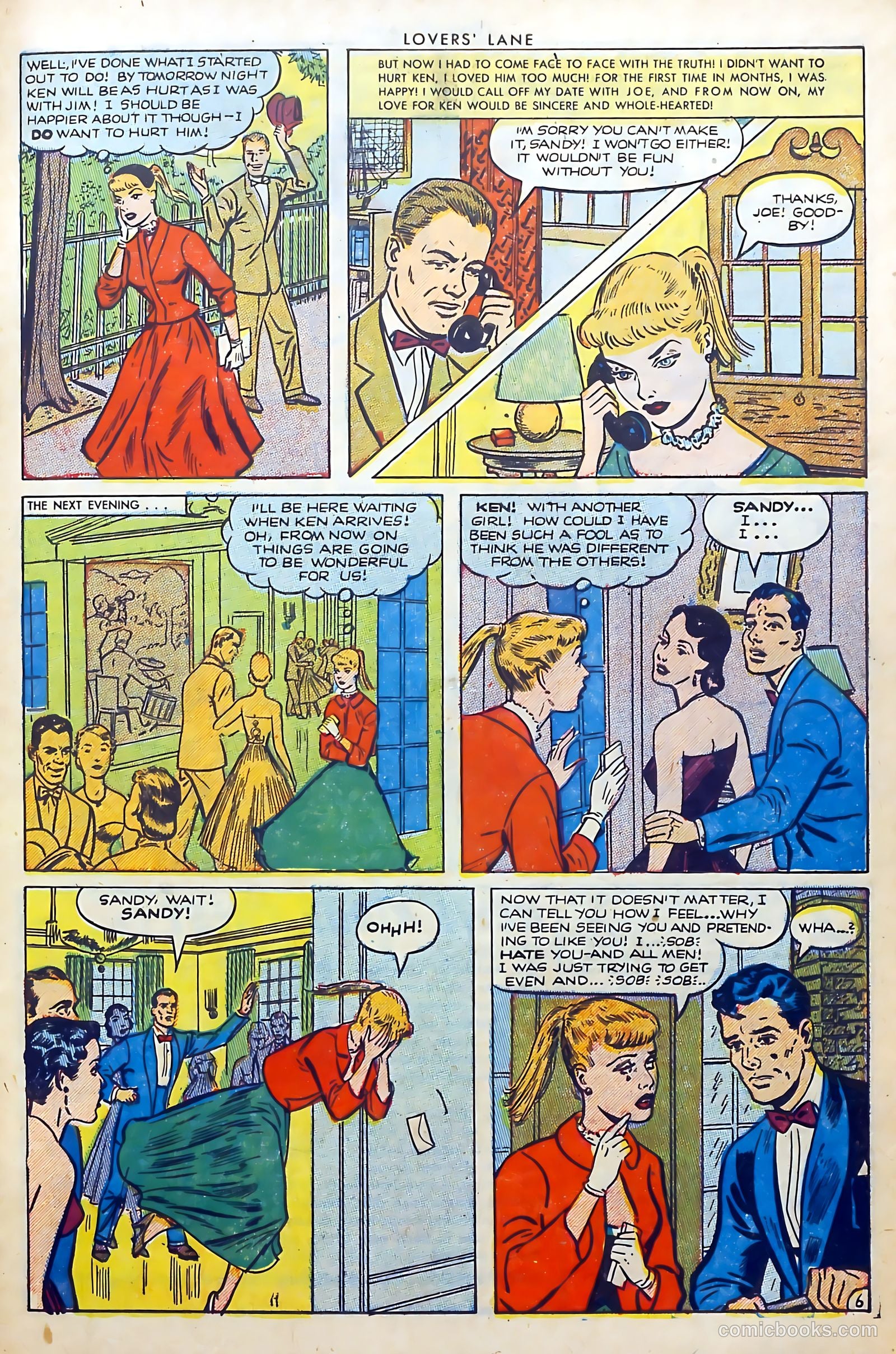 Lovers' Lane #33 (1953) — page 31 of 36