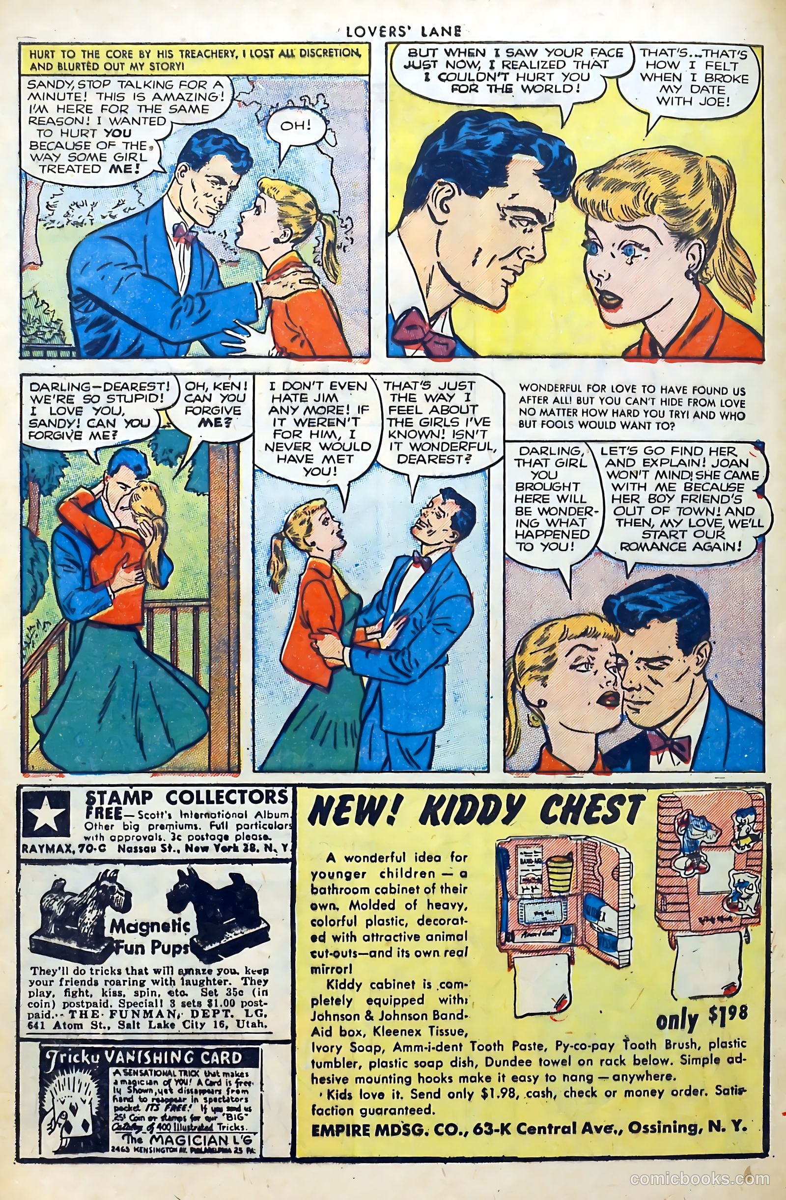 Lovers' Lane #33 (1953) — page 32 of 36