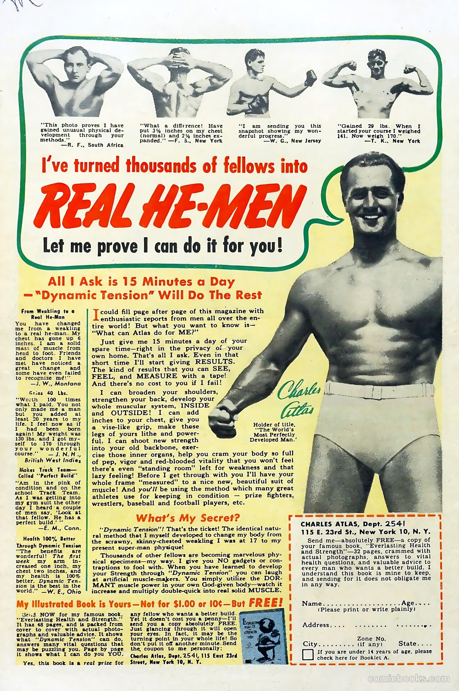 Lovers' Lane #33 (1953) — page 36 of 36