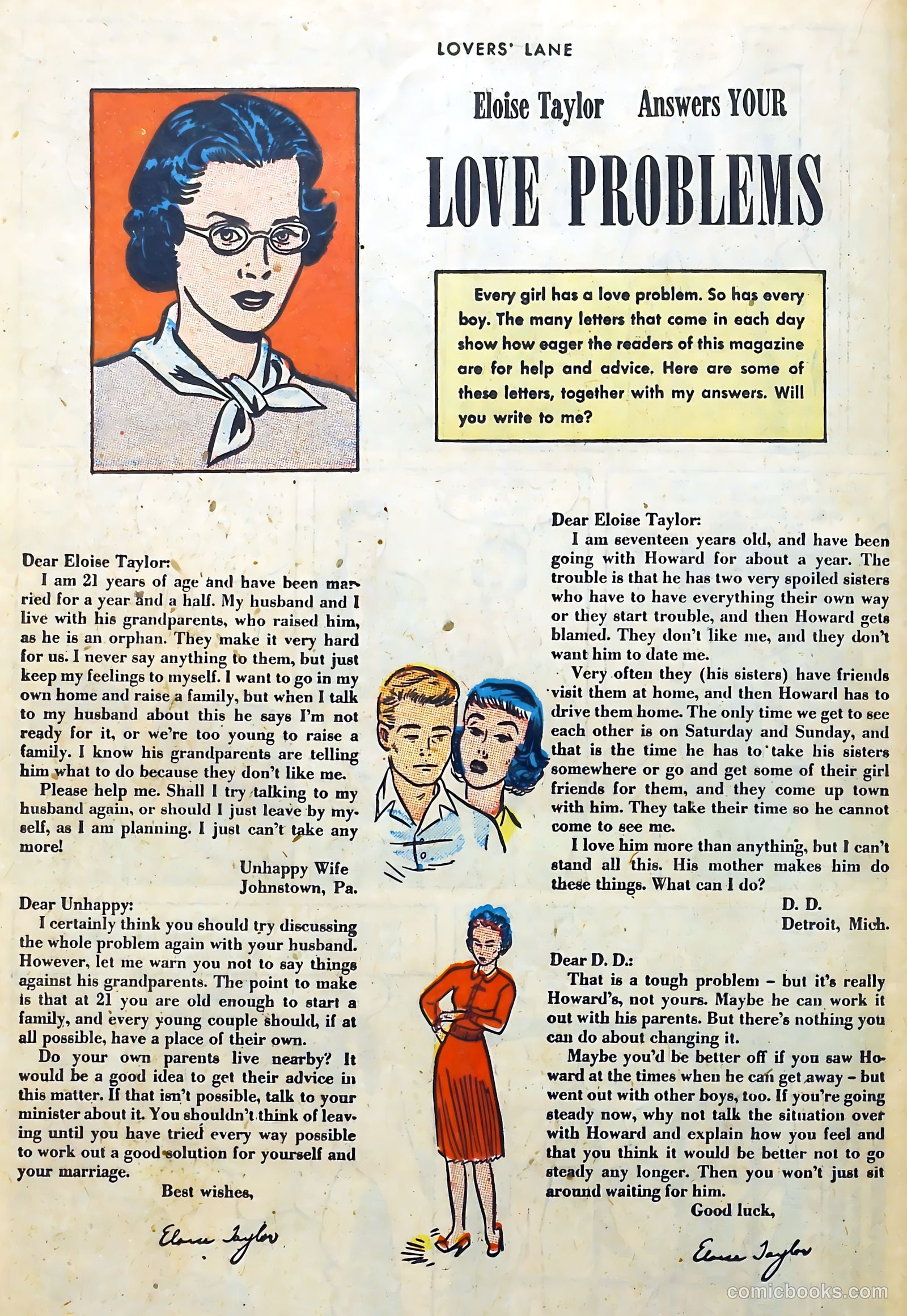Lovers' Lane #34 (1953) — page 18 of 36