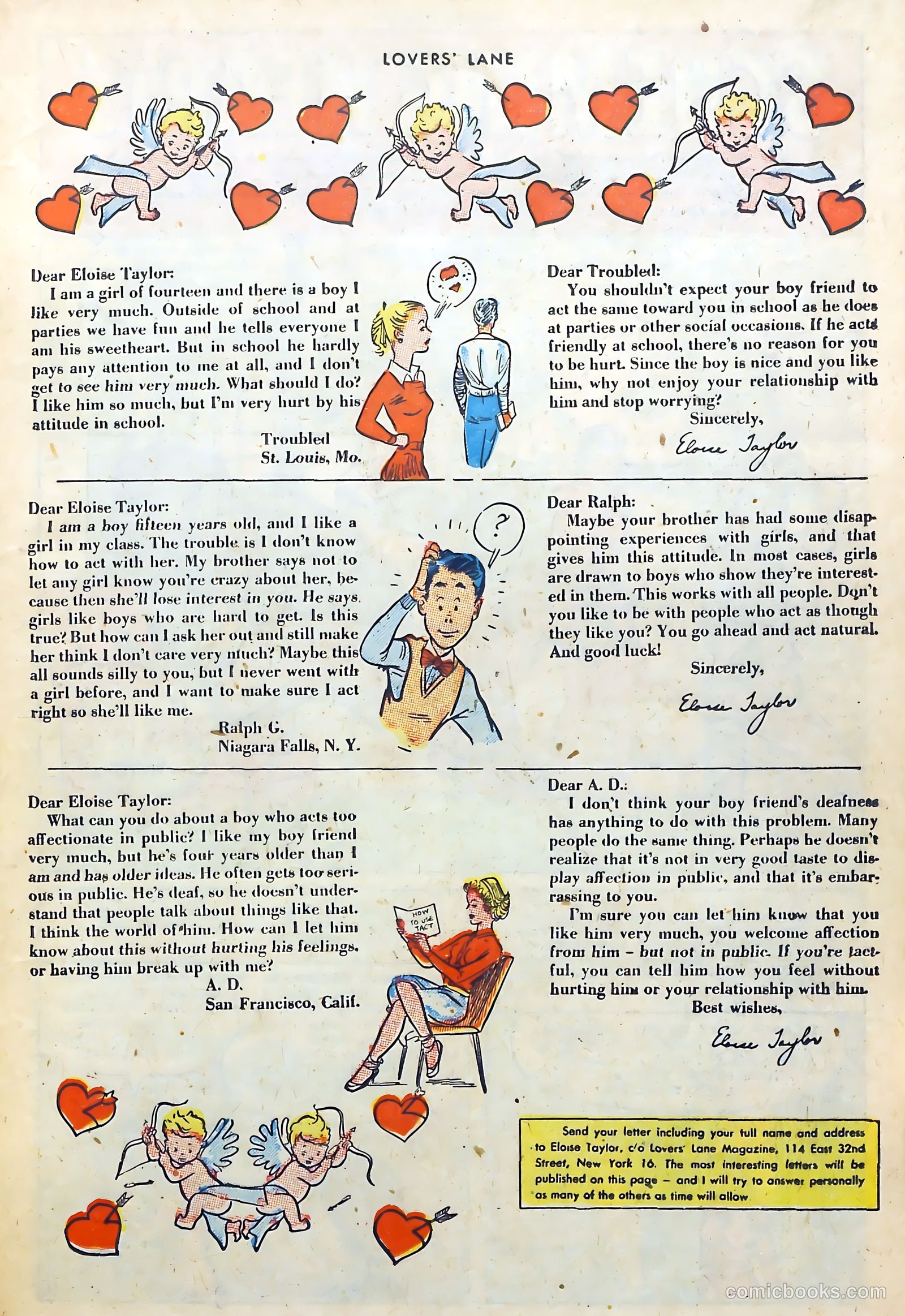 Lovers' Lane #34 (1953) — page 19 of 36