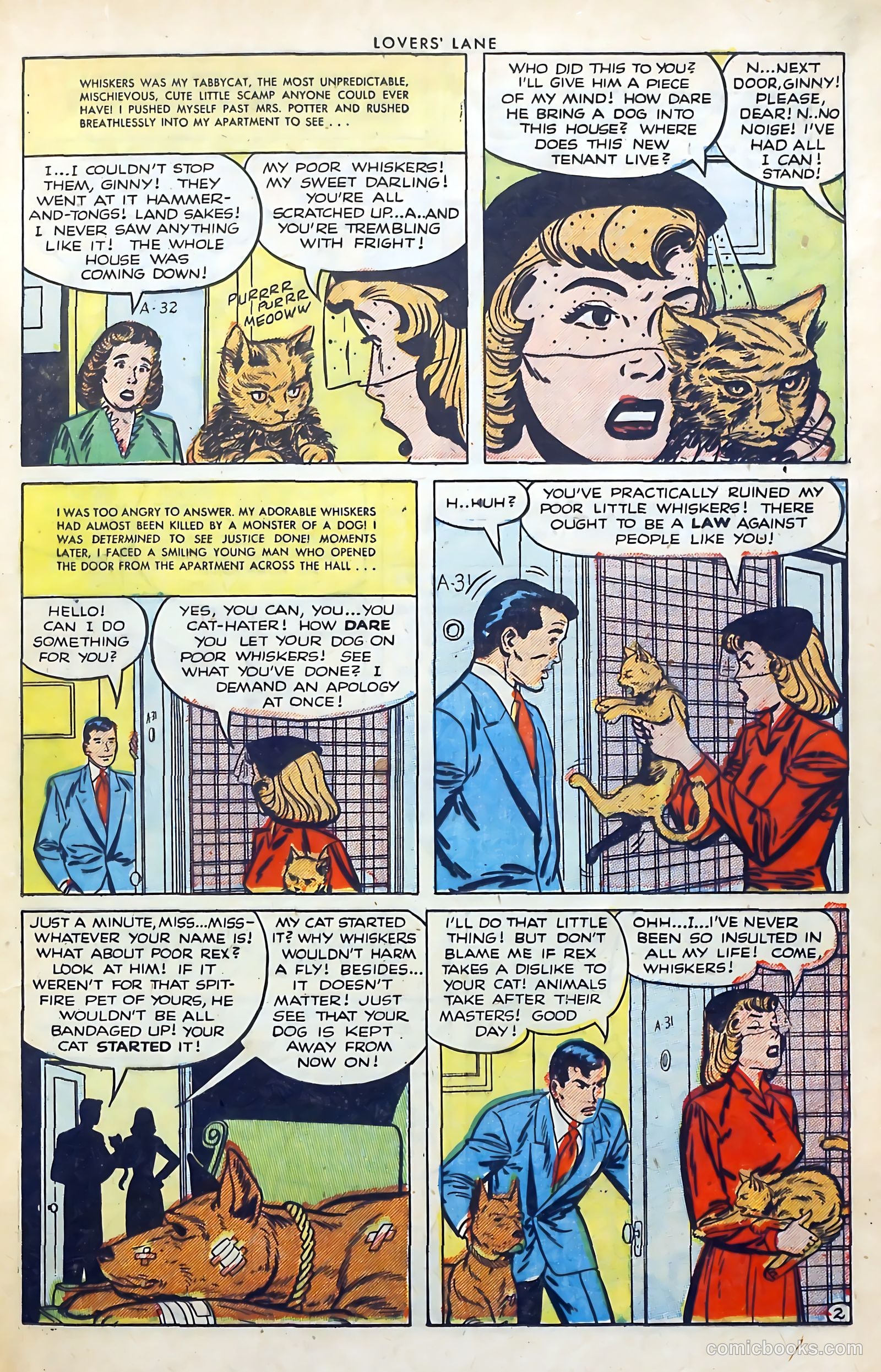 Lovers' Lane #34 (1953) — page 21 of 36