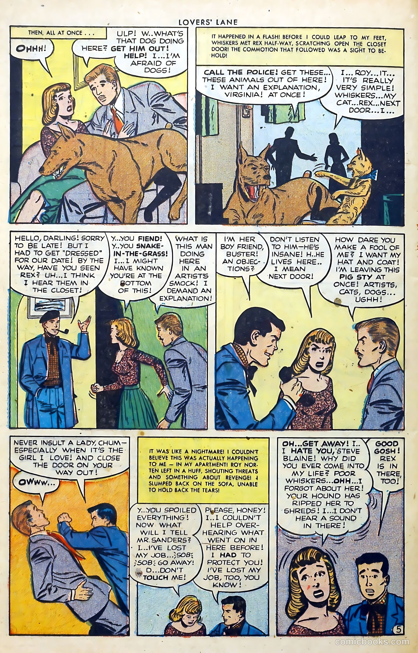 Lovers' Lane #34 (1953) — page 24 of 36
