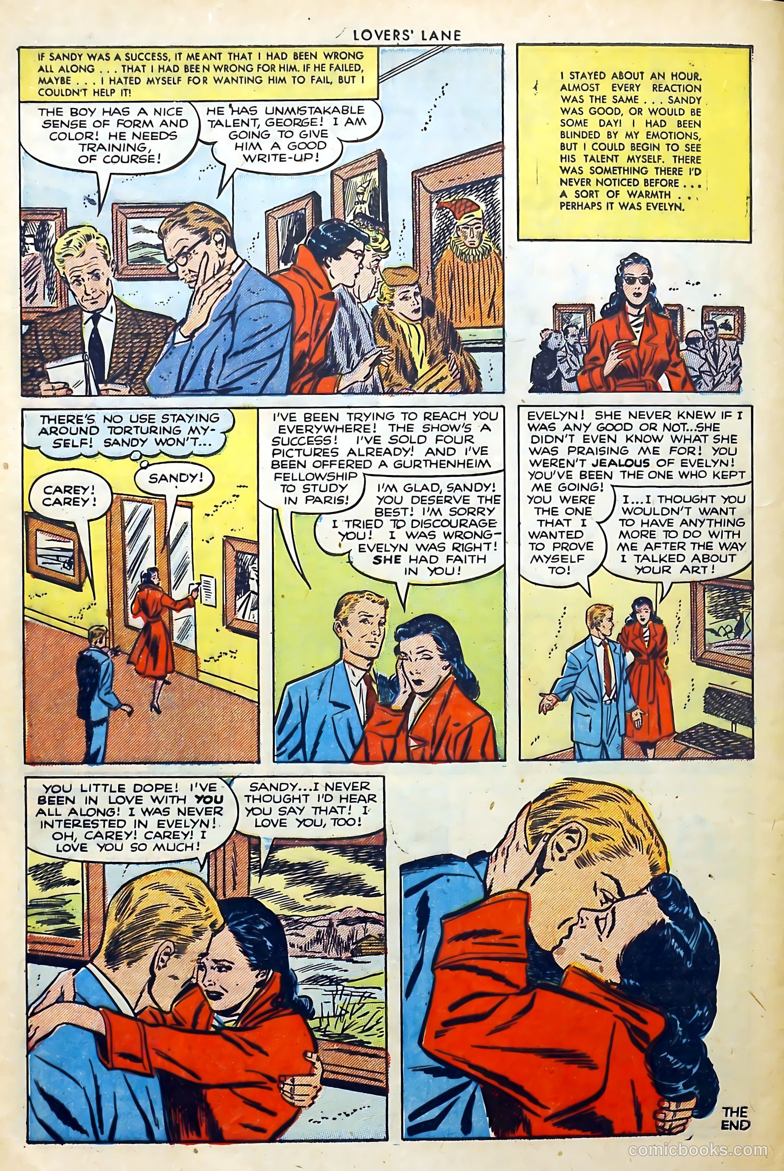 Lovers' Lane #34 (1953) — page 32 of 36