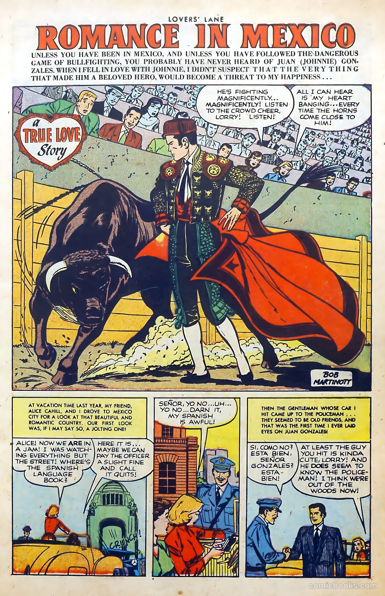 Lovers' Lane #35 (1953) — page 3 of 36
