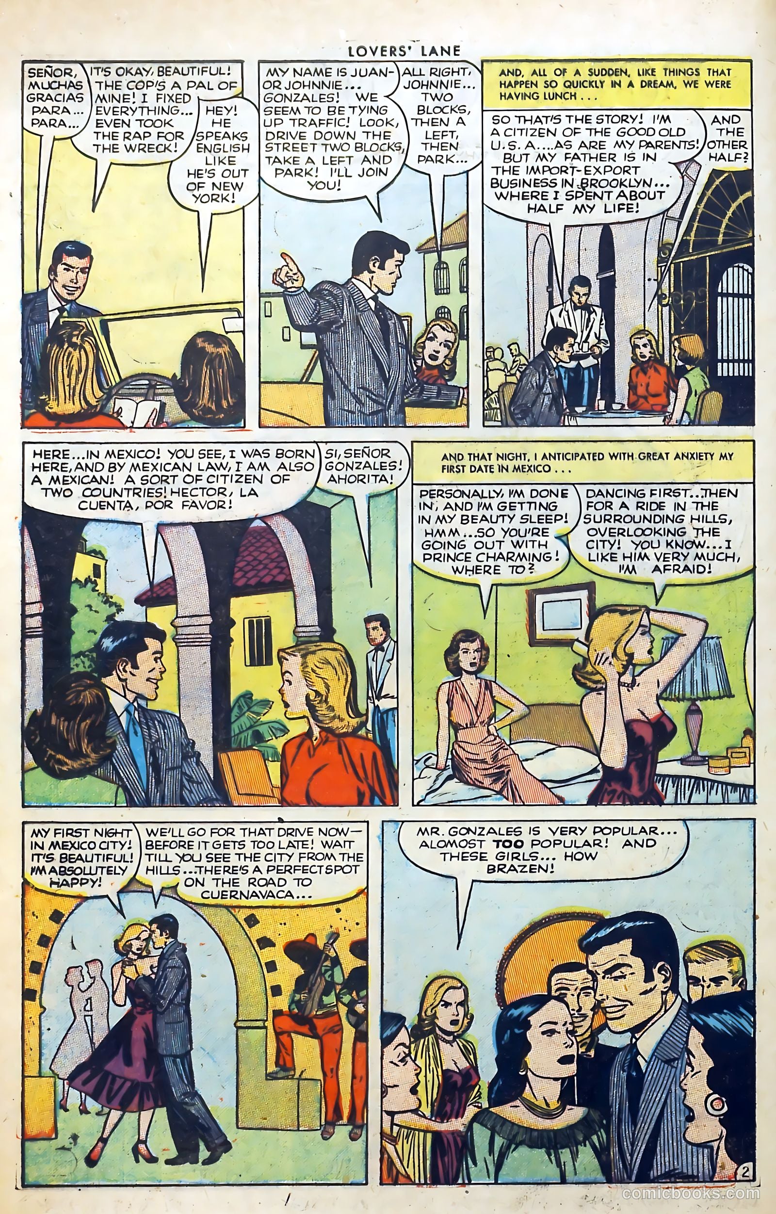 Lovers' Lane #35 (1953) — page 4 of 36