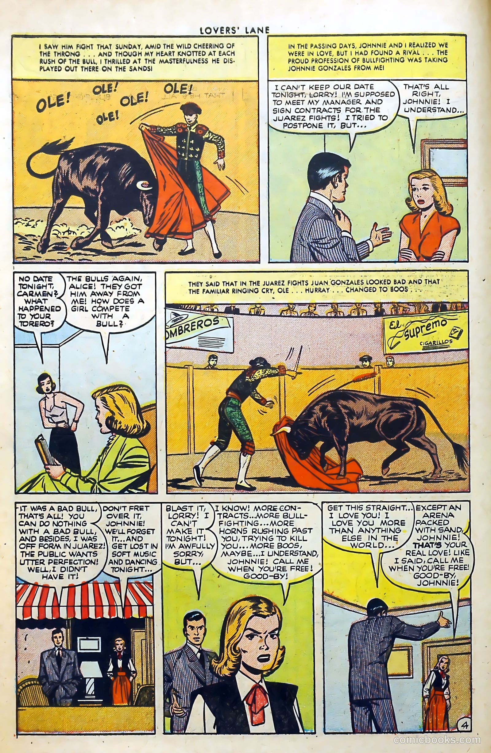 Lovers' Lane #35 (1953) — page 6 of 36