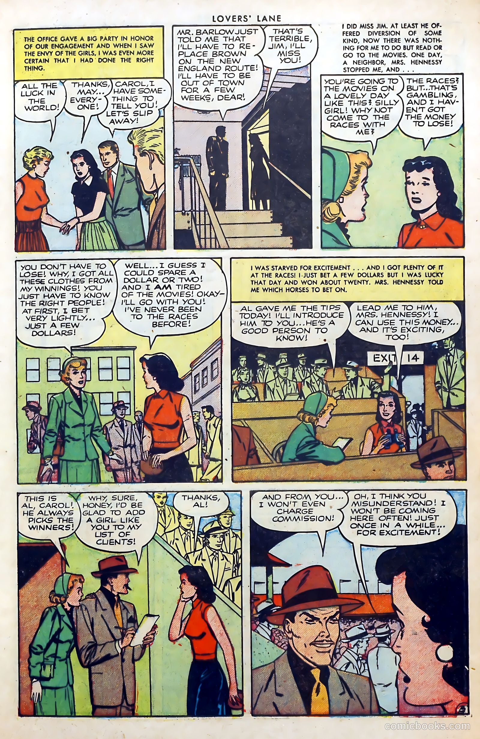 Lovers' Lane #35 (1953) — page 13 of 36