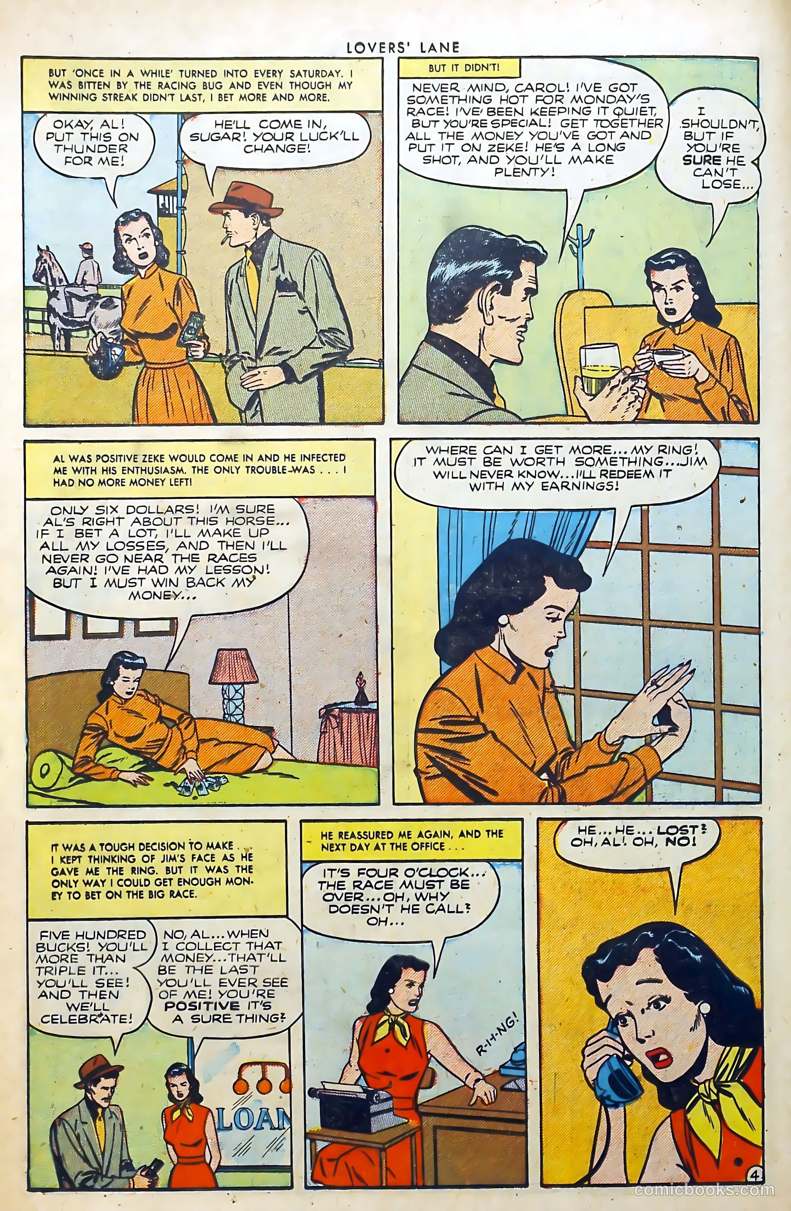 Lovers' Lane #35 (1953) — page 14 of 36