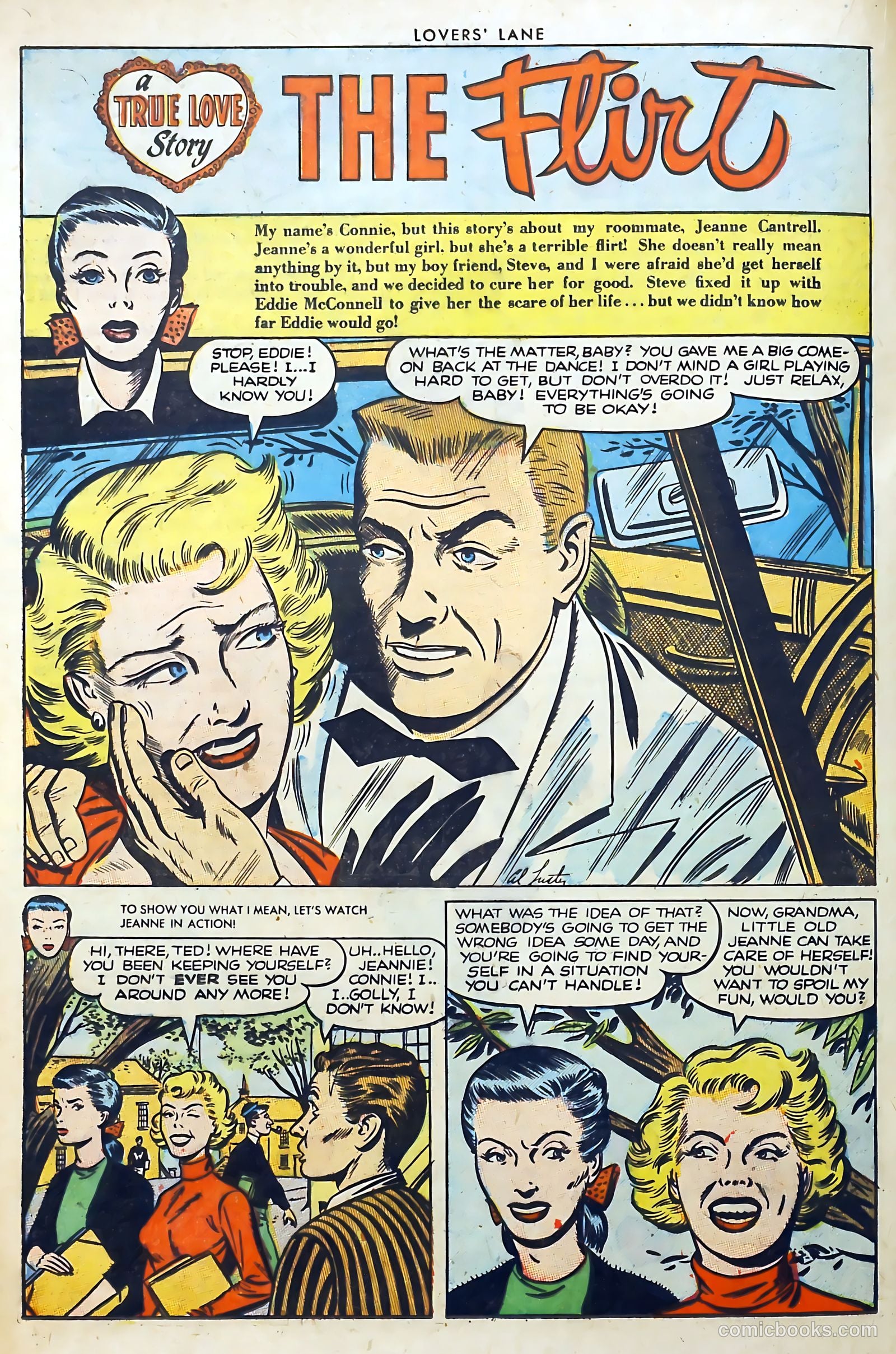 Lovers' Lane #35 (1953) — page 20 of 36