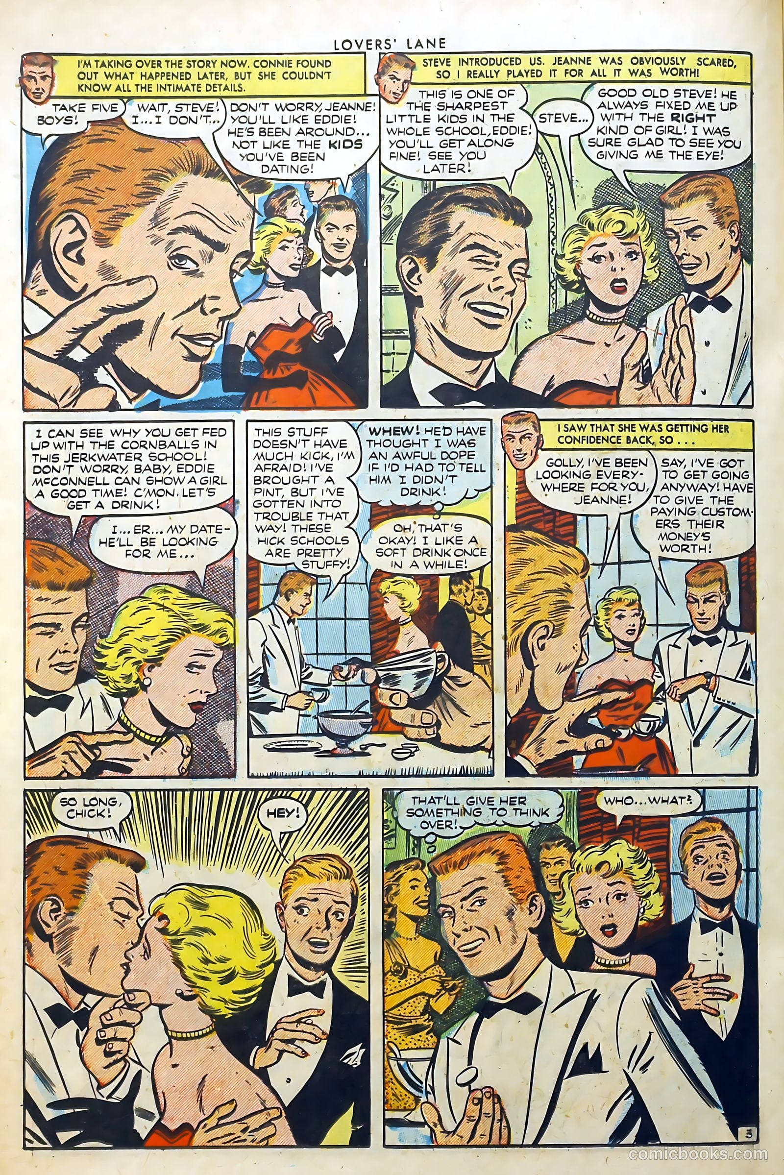Lovers' Lane #35 (1953) — page 22 of 36
