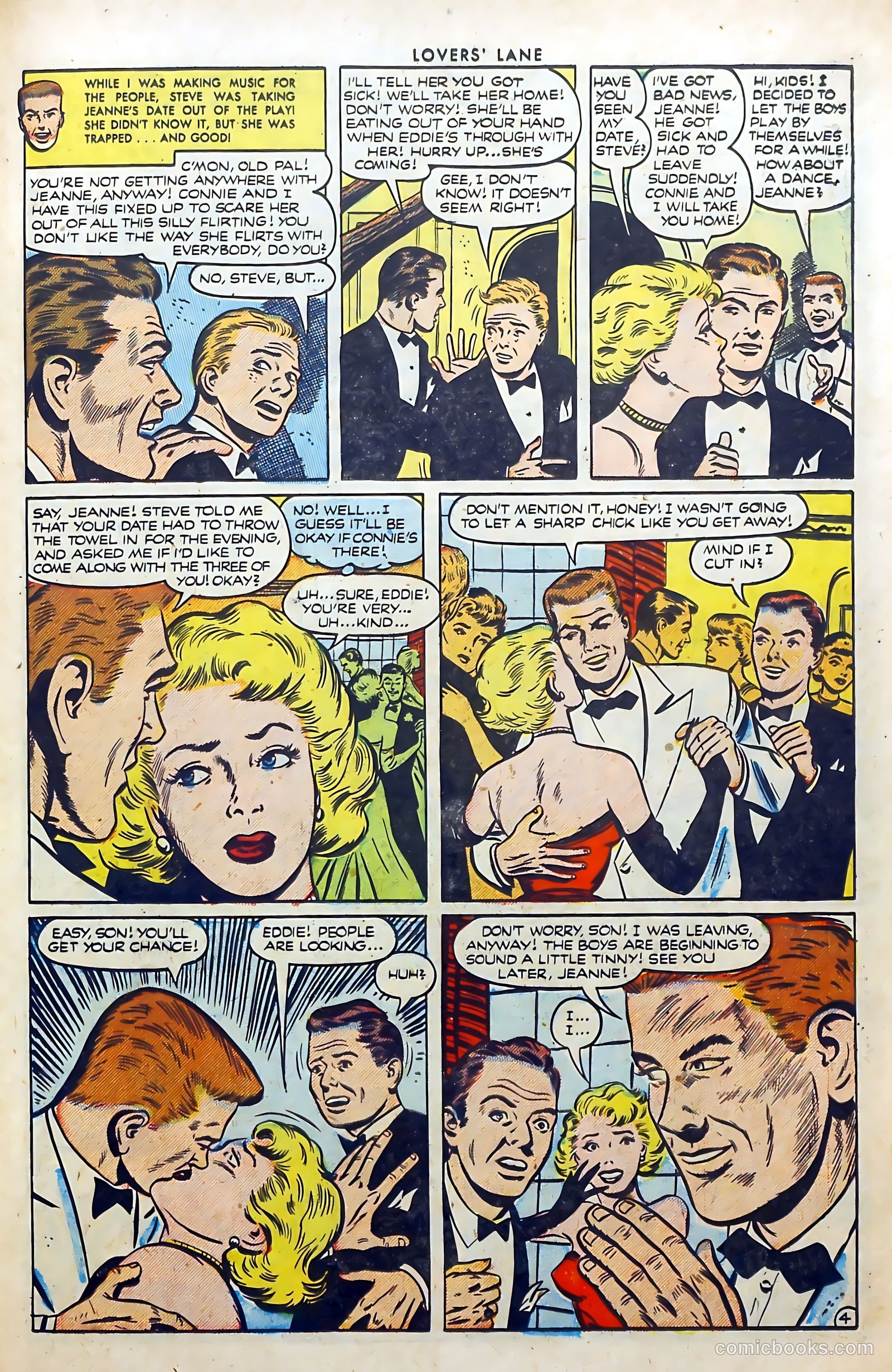 Lovers' Lane #35 (1953) — page 23 of 36