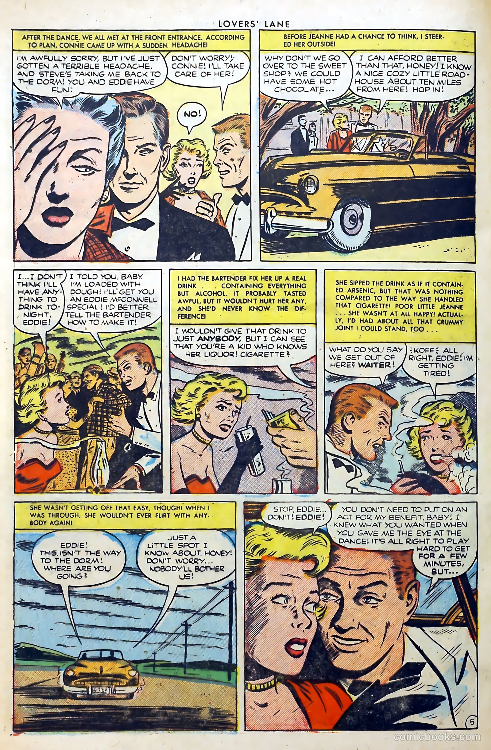 Lovers' Lane #35 (1953) — page 24 of 36