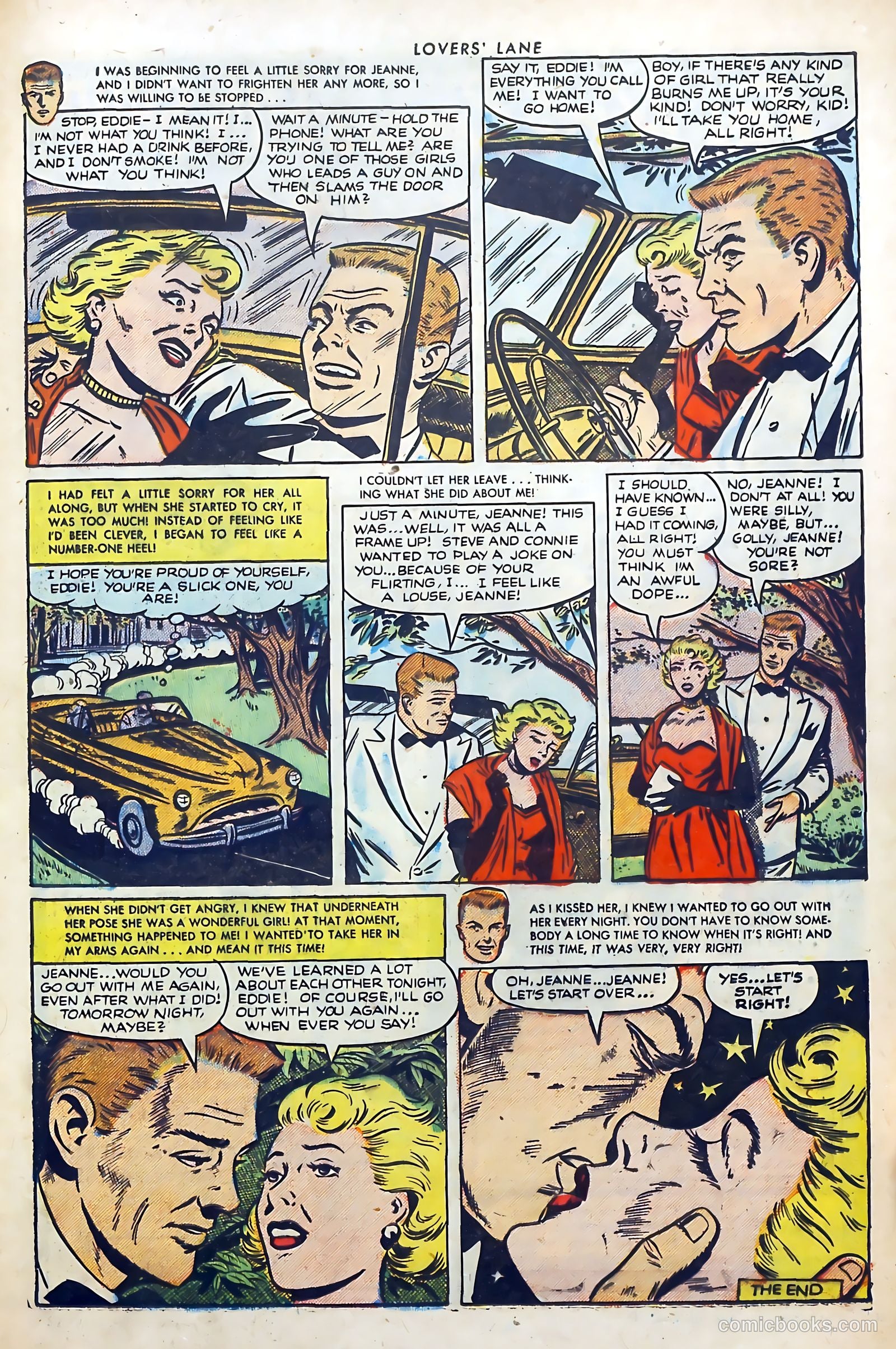 Lovers' Lane #35 (1953) — page 25 of 36