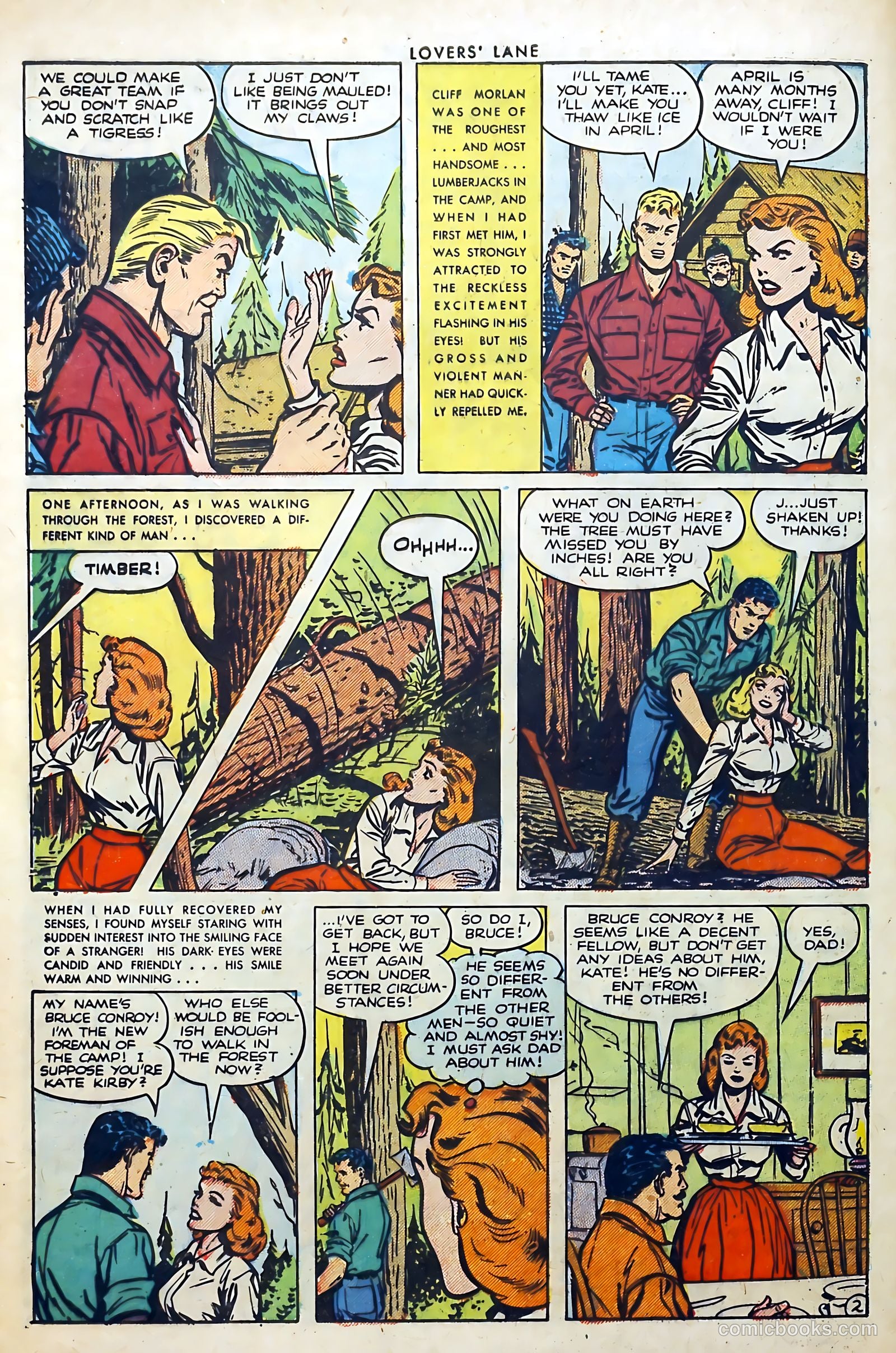 Lovers' Lane #35 (1953) — page 28 of 36