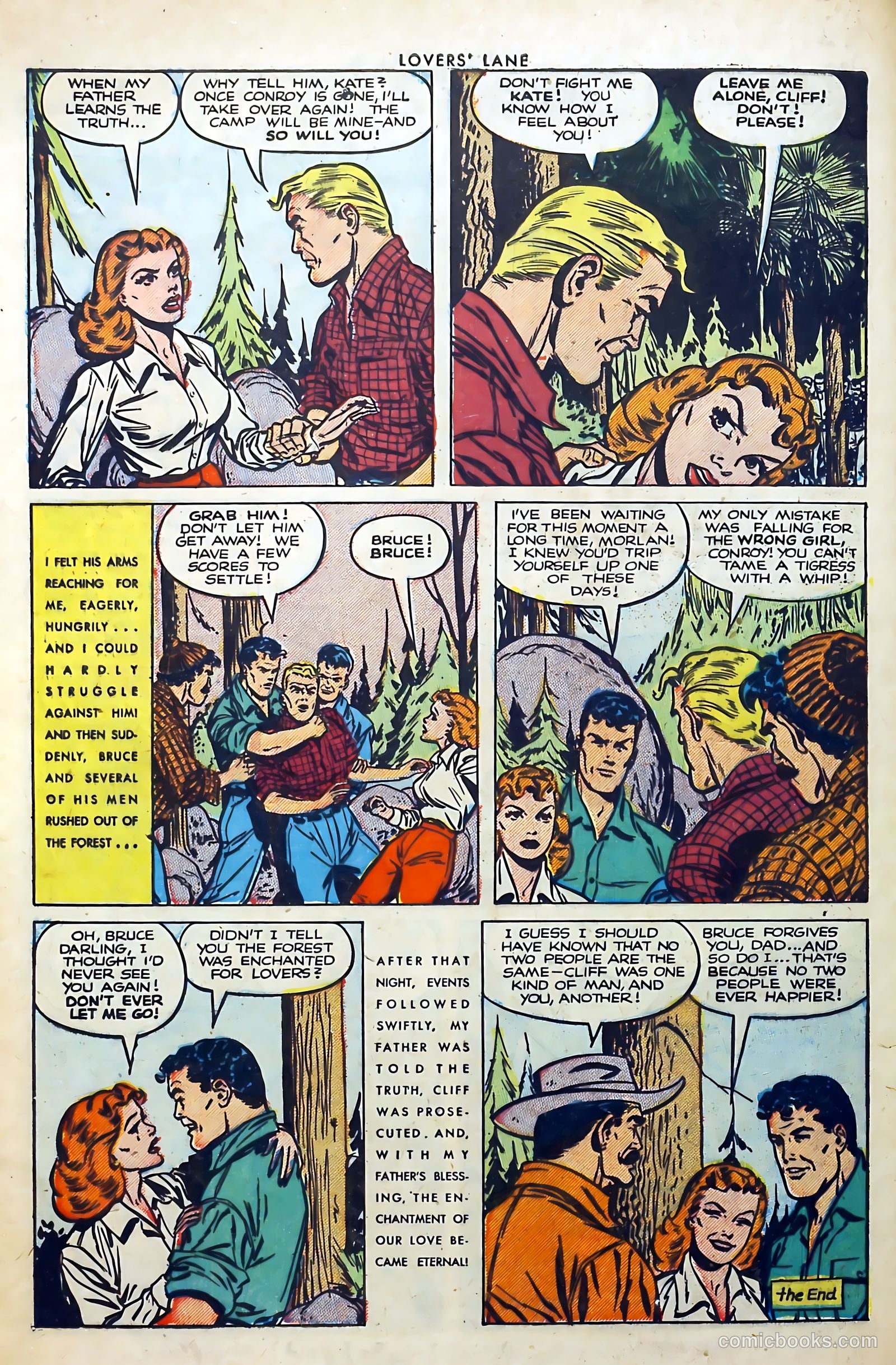 Lovers' Lane #35 (1953) — page 32 of 36