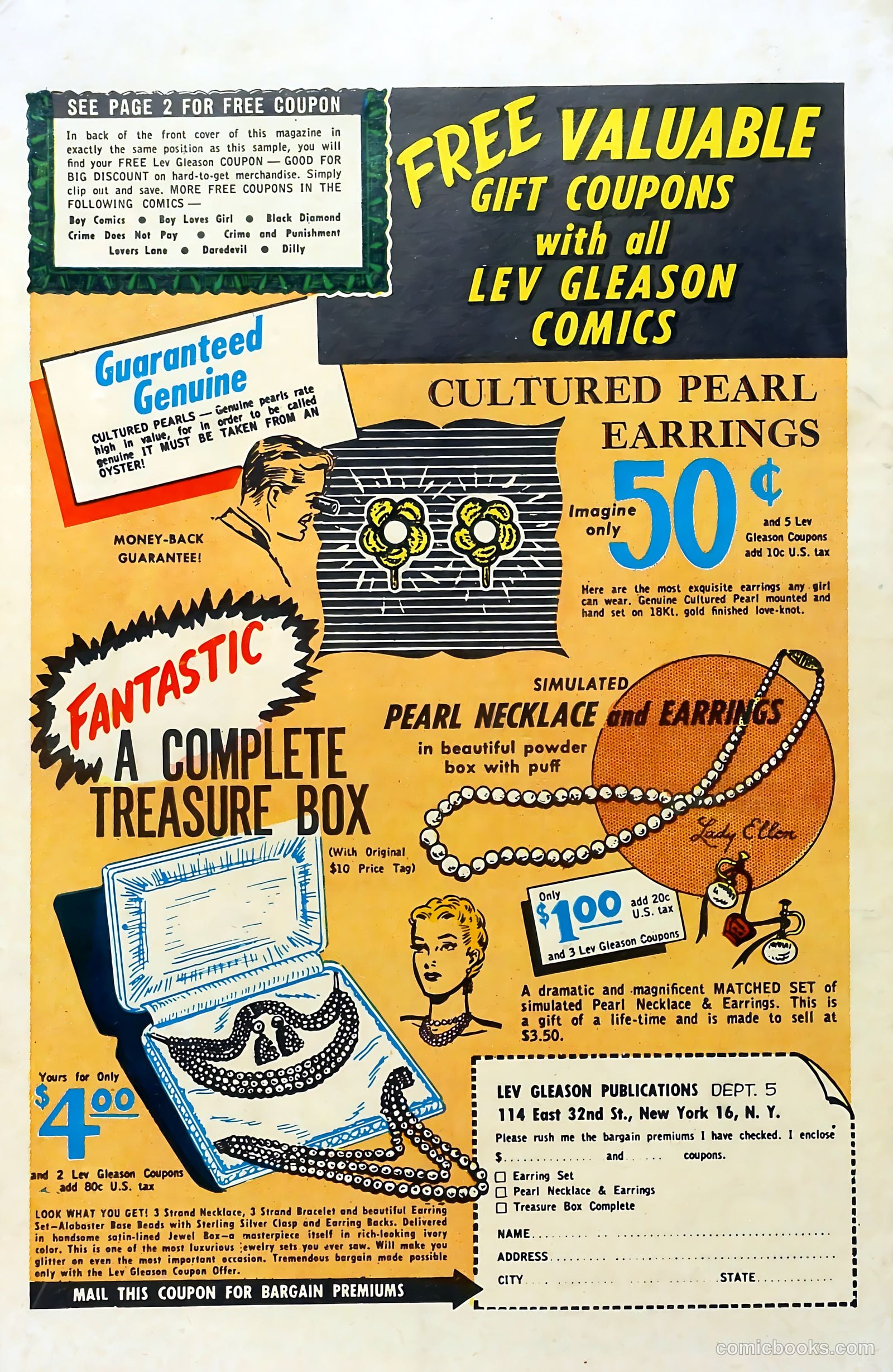 Lovers' Lane #35 (1953) — page 36 of 36