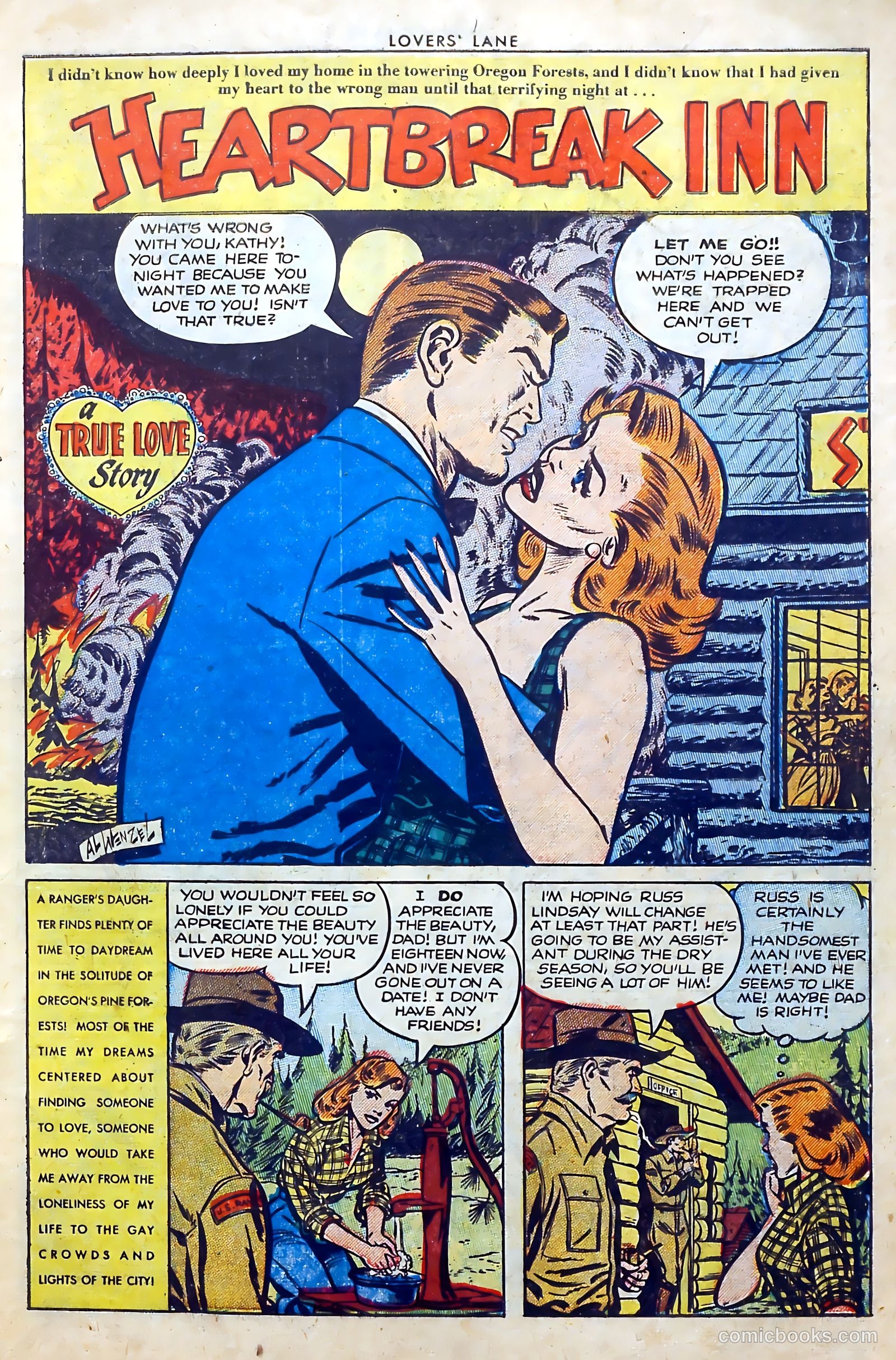 Lovers' Lane #36 (1953) — page 3 of 36