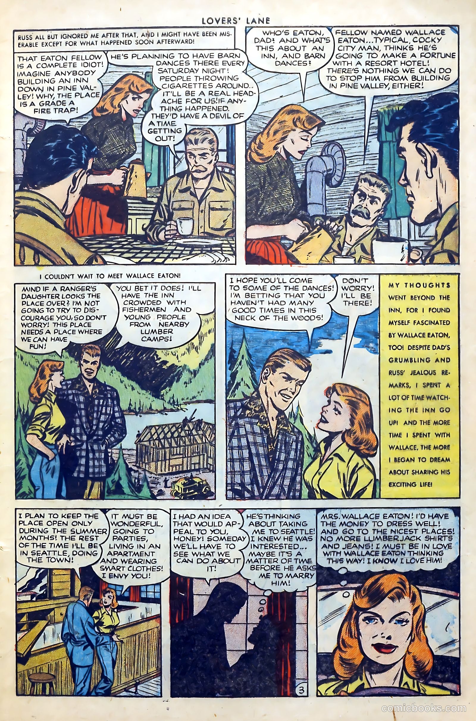 Lovers' Lane #36 (1953) — page 5 of 36