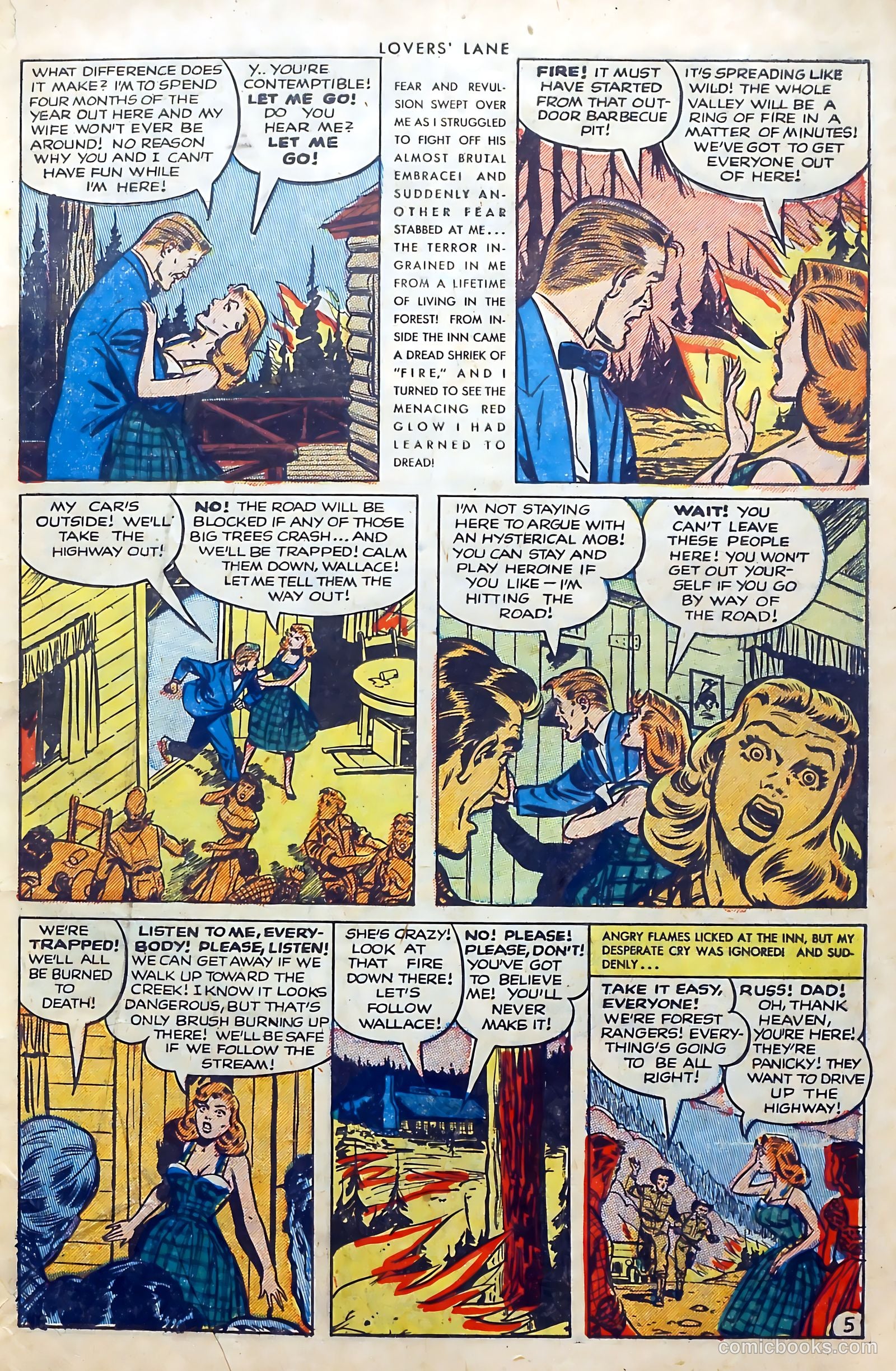 Lovers' Lane #36 (1953) — page 7 of 36