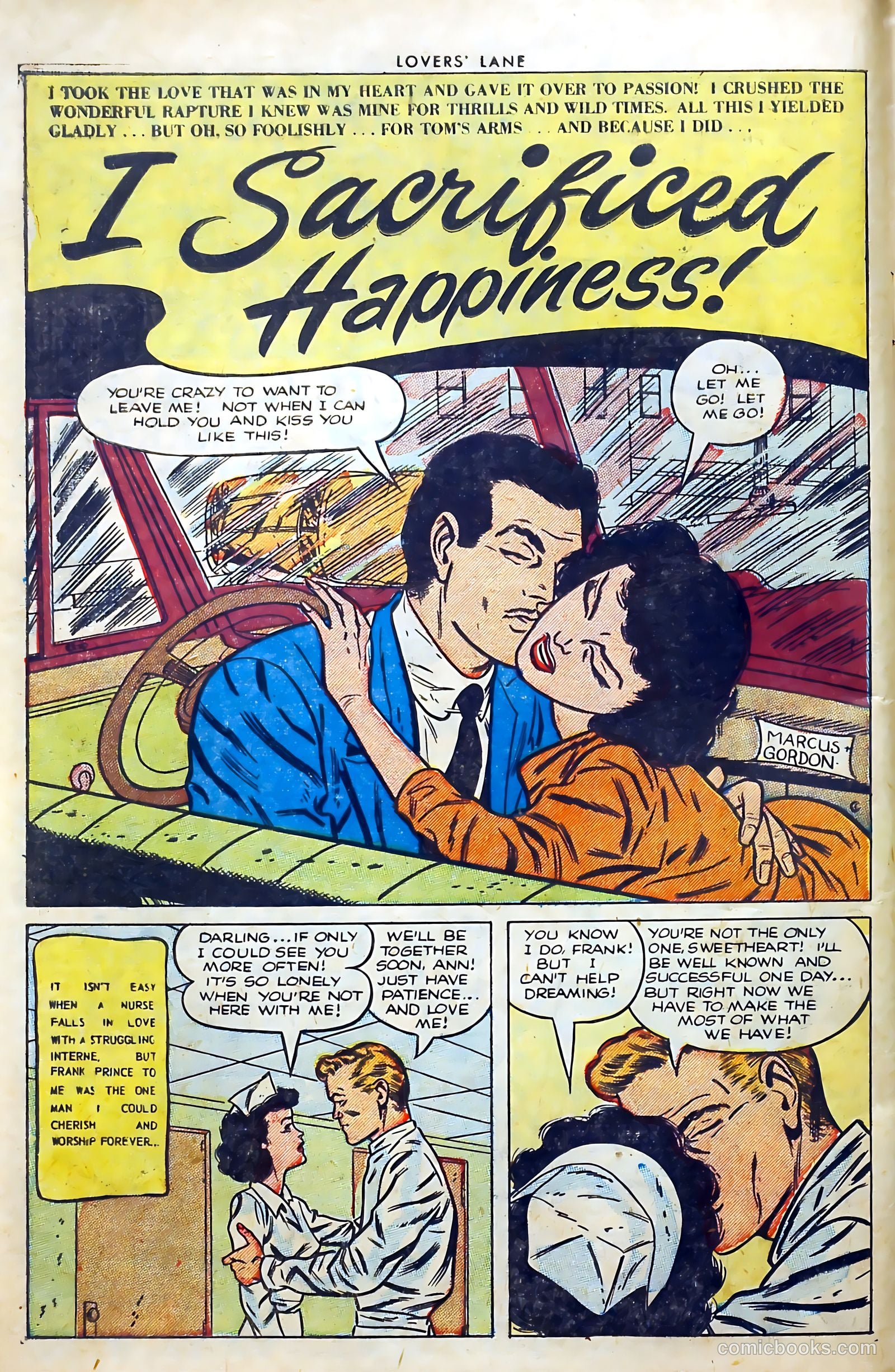 Lovers' Lane #36 (1953) — page 10 of 36