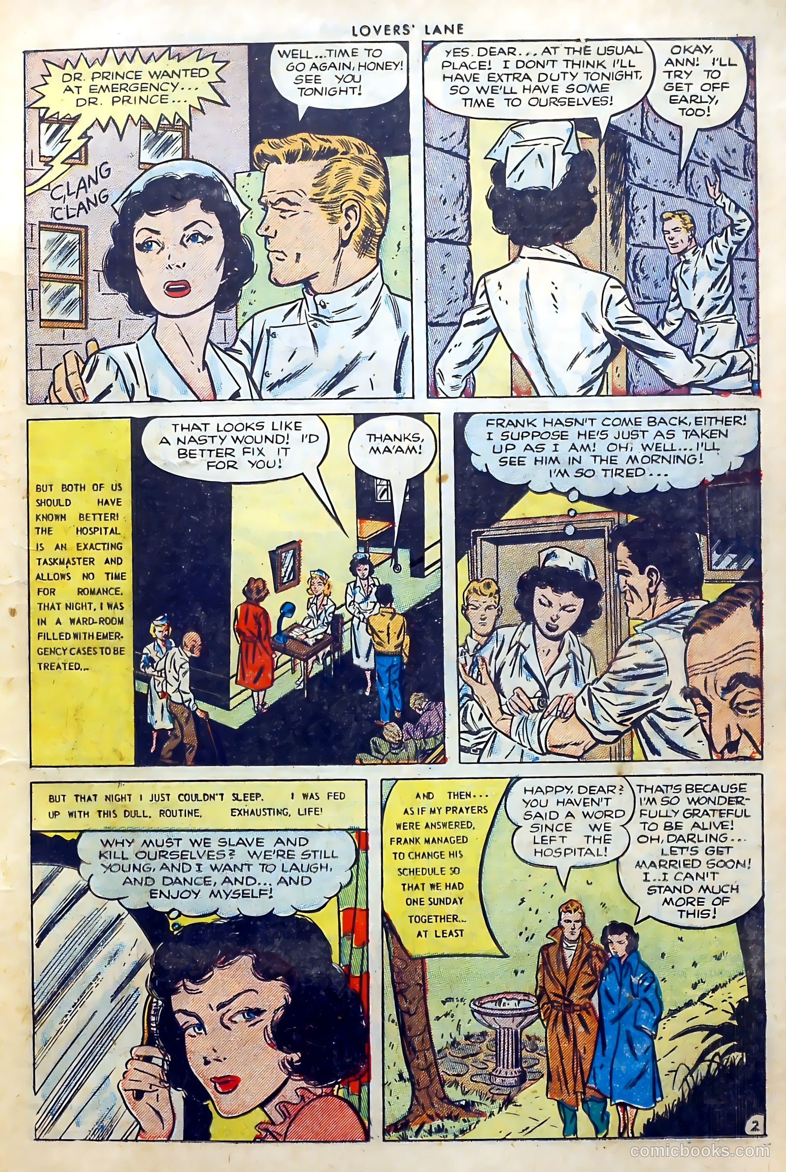 Lovers' Lane #36 (1953) — page 11 of 36