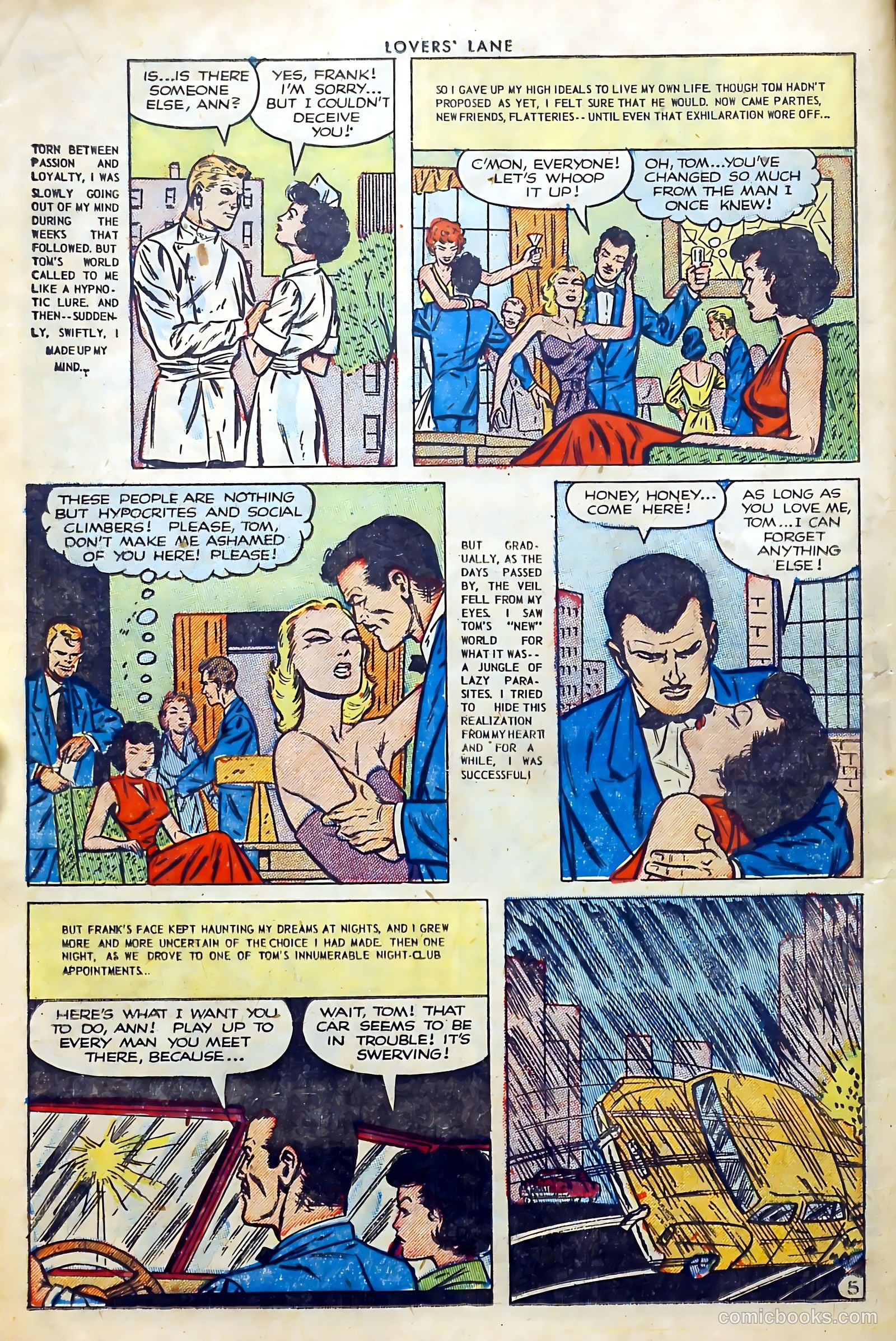 Lovers' Lane #36 (1953) — page 14 of 36