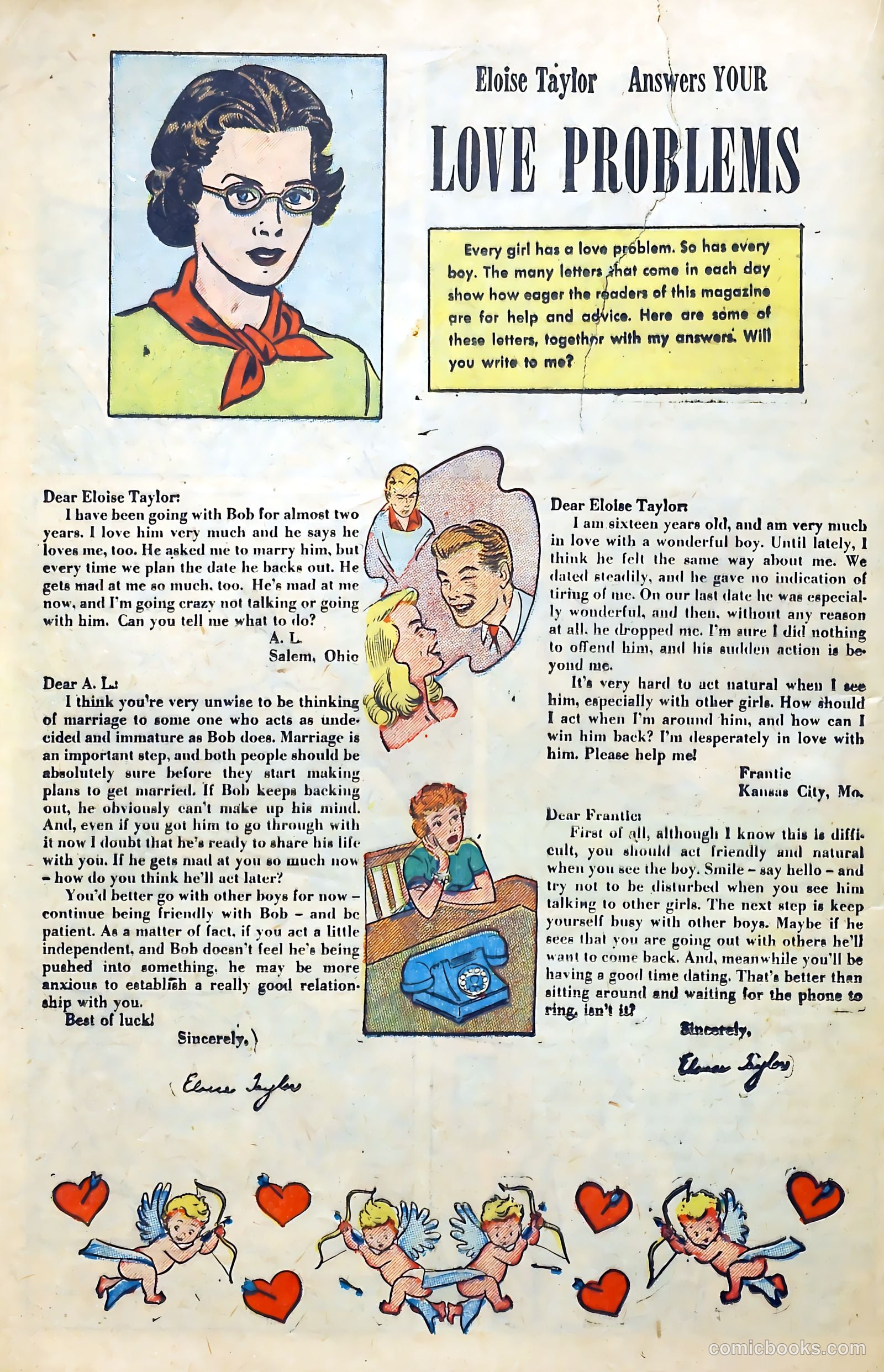 Lovers' Lane #36 (1953) — page 16 of 36