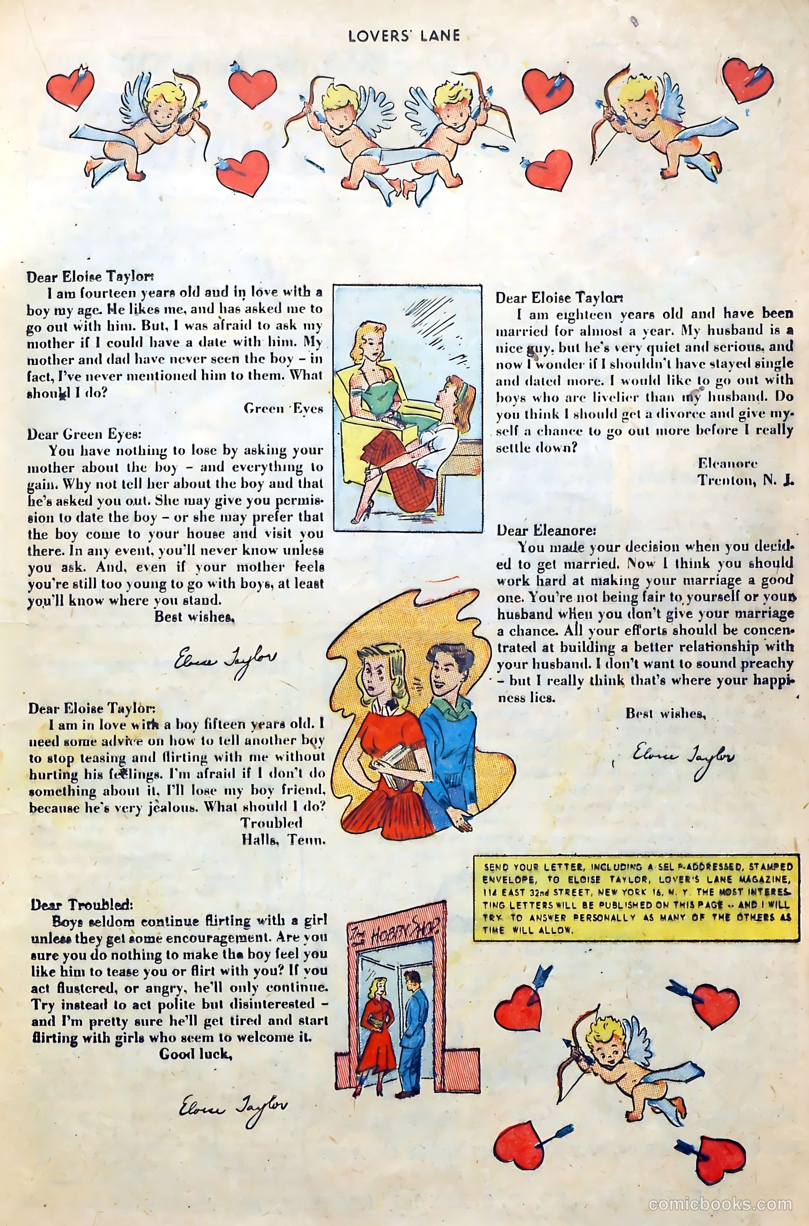 Lovers' Lane #36 (1953) — page 17 of 36