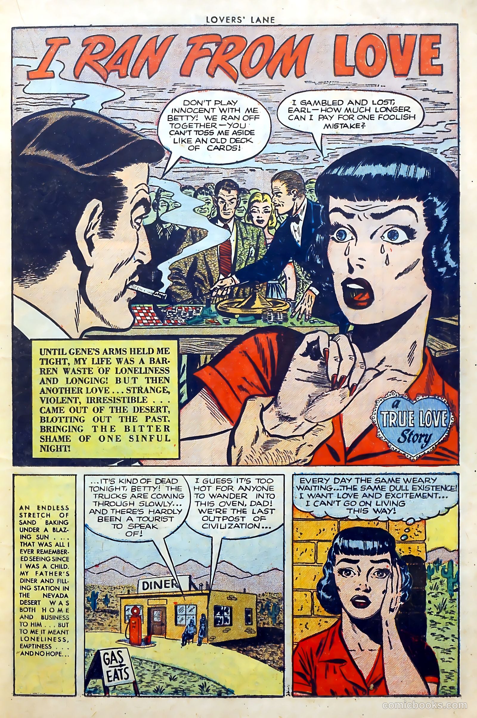 Lovers' Lane #36 (1953) — page 19 of 36