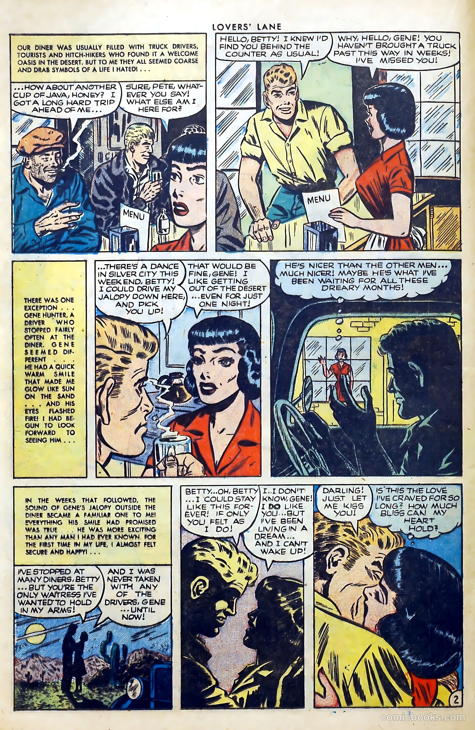 Lovers' Lane #36 (1953) — page 20 of 36