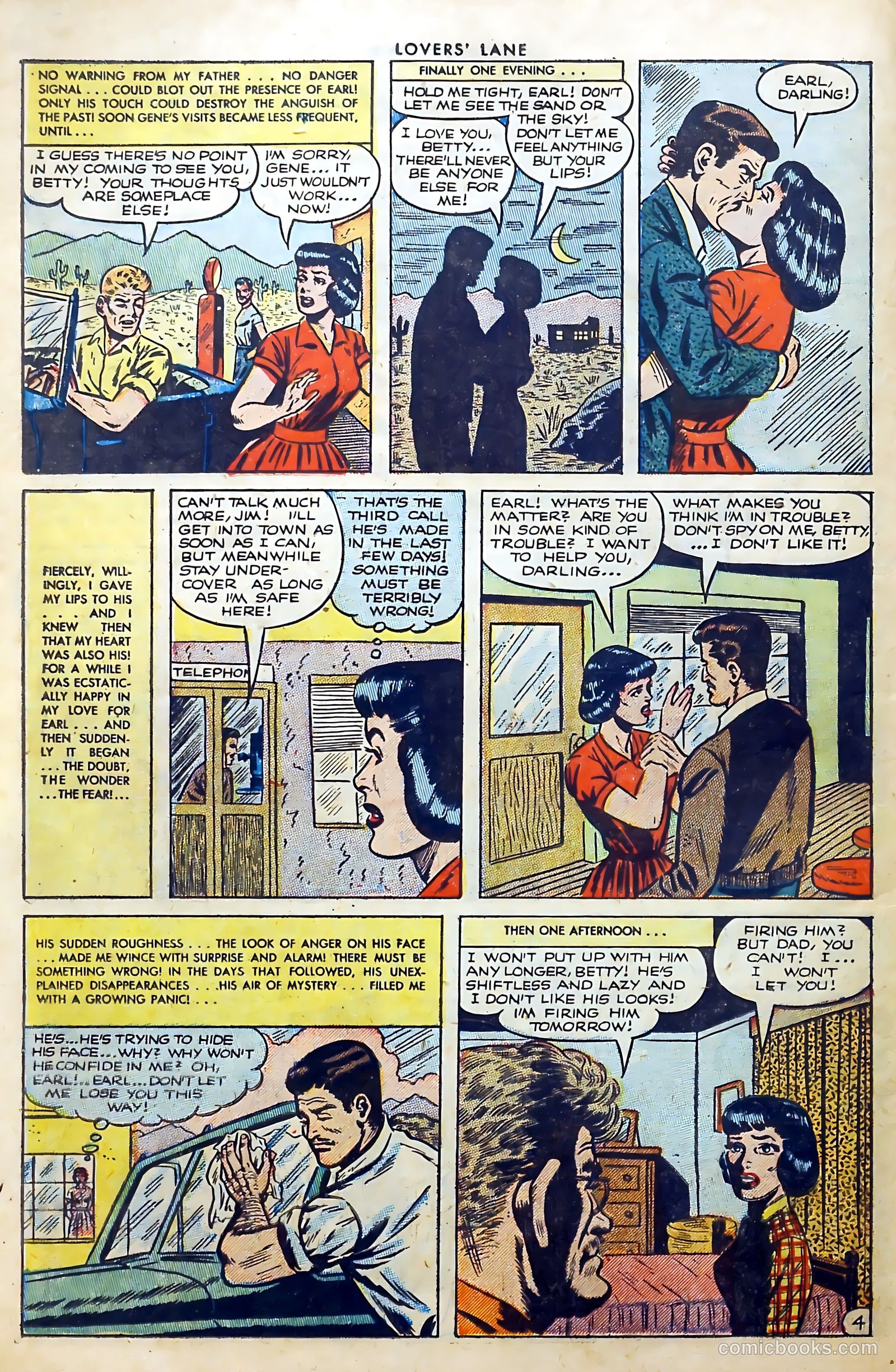 Lovers' Lane #36 (1953) — page 22 of 36