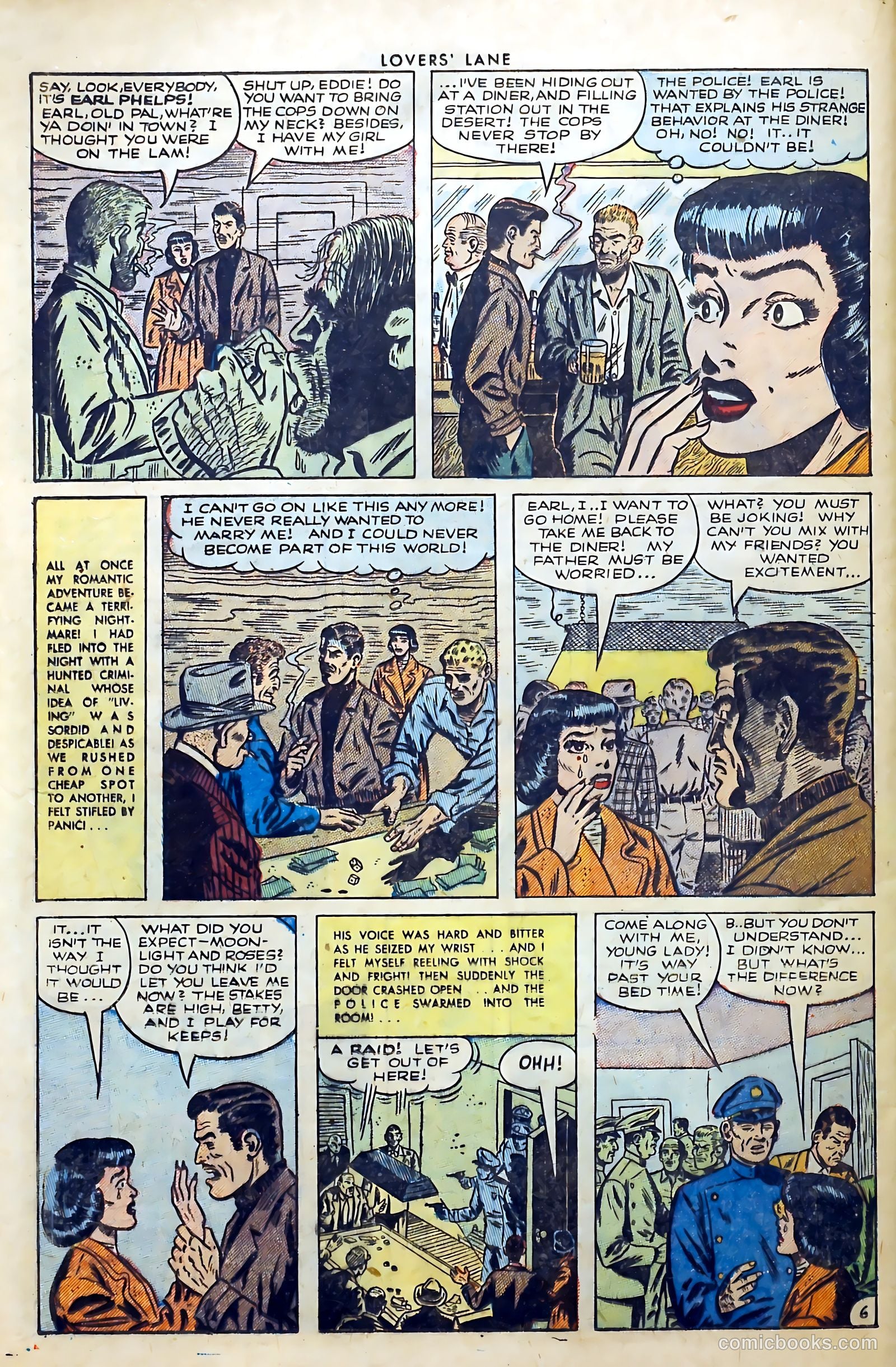 Lovers' Lane #36 (1953) — page 24 of 36