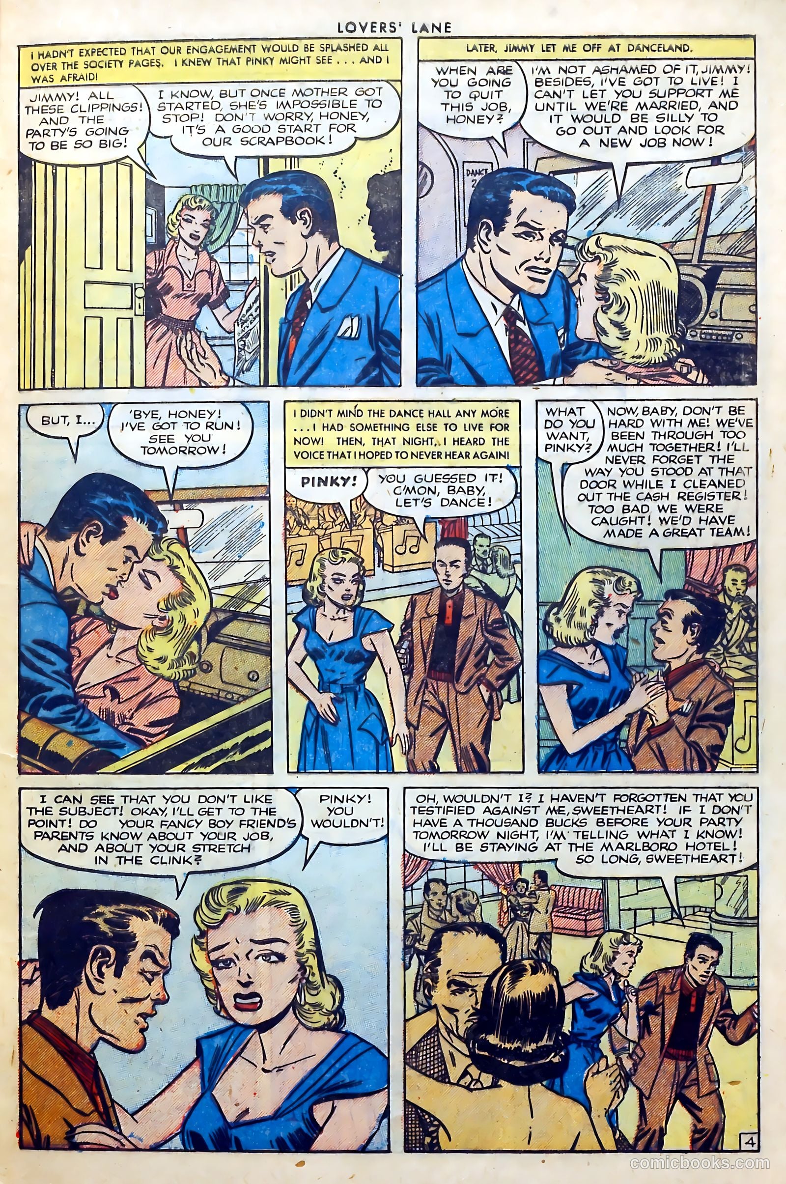 Lovers' Lane #36 (1953) — page 29 of 36