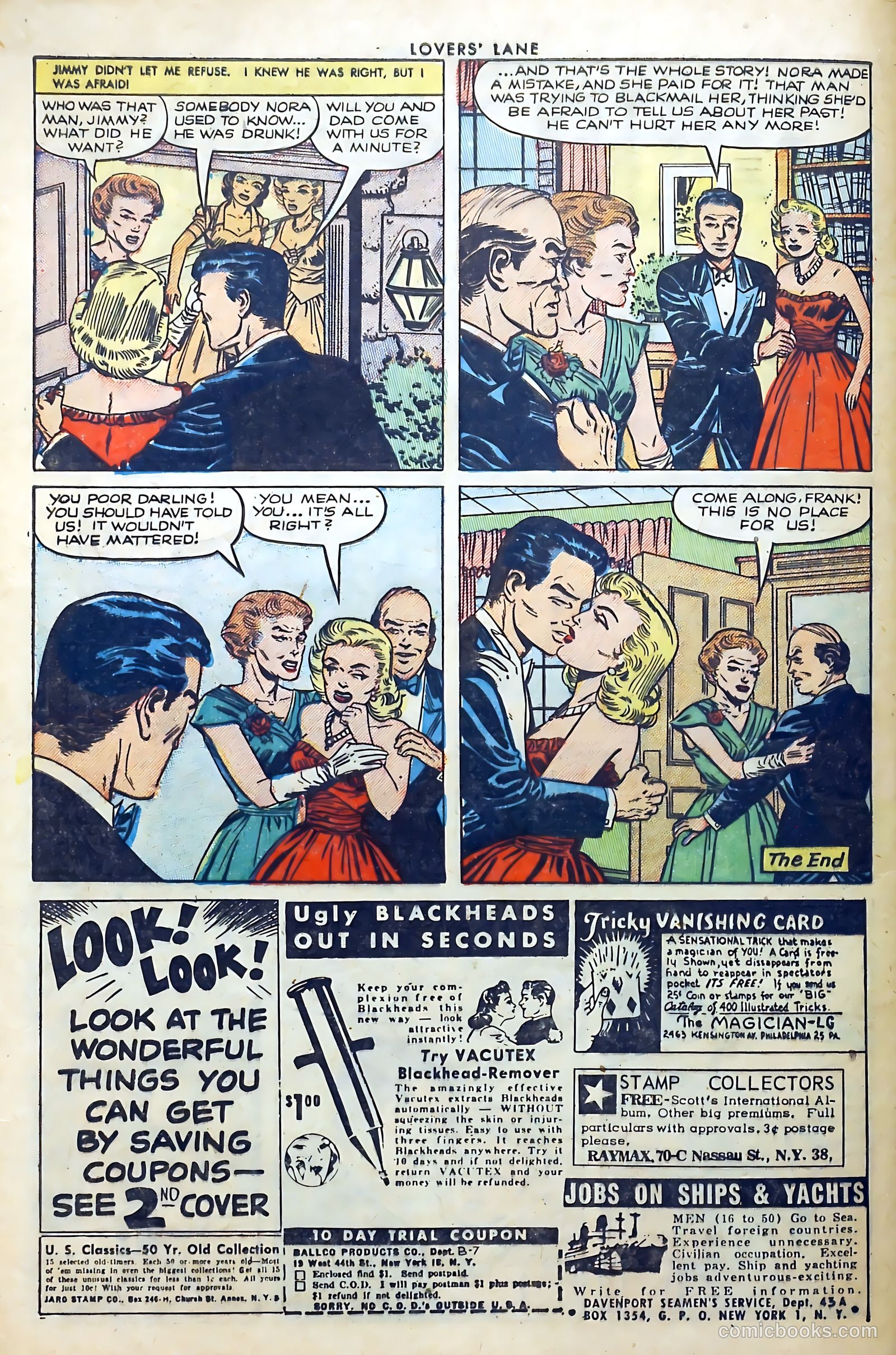 Lovers' Lane #36 (1953) — page 32 of 36