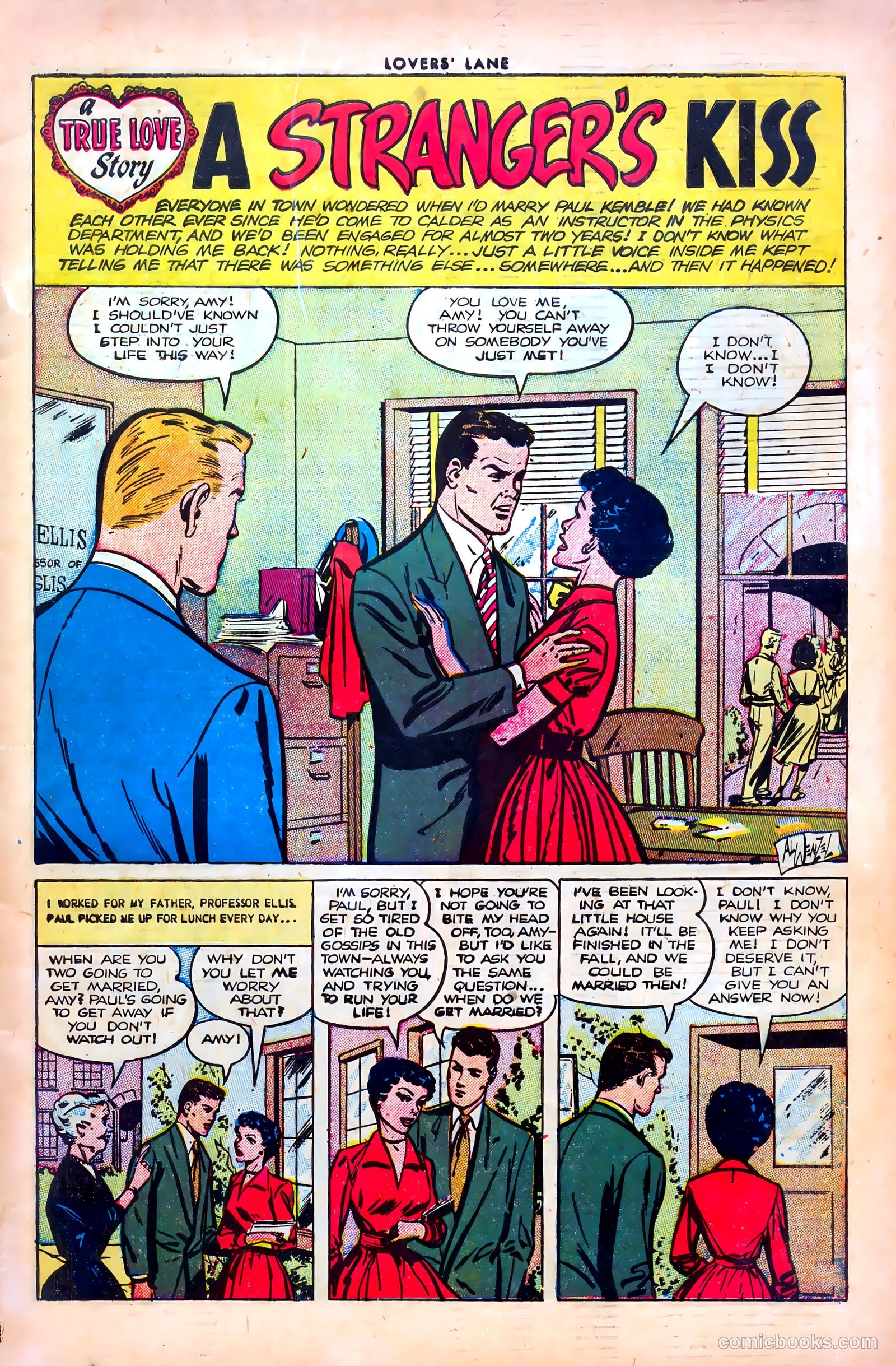 Lovers' Lane #37 (1953) — page 3 of 36