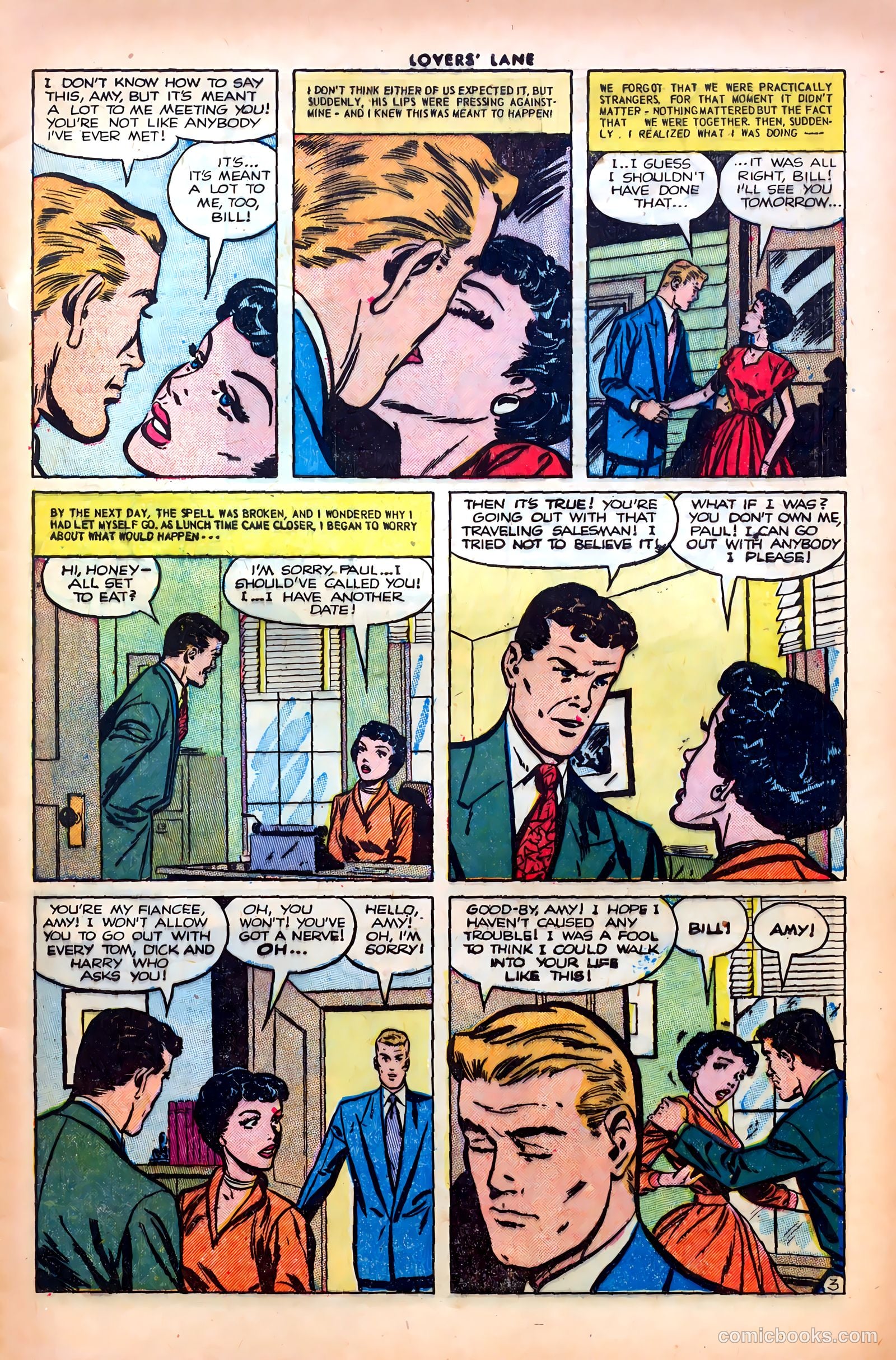 Lovers' Lane #37 (1953) — page 5 of 36
