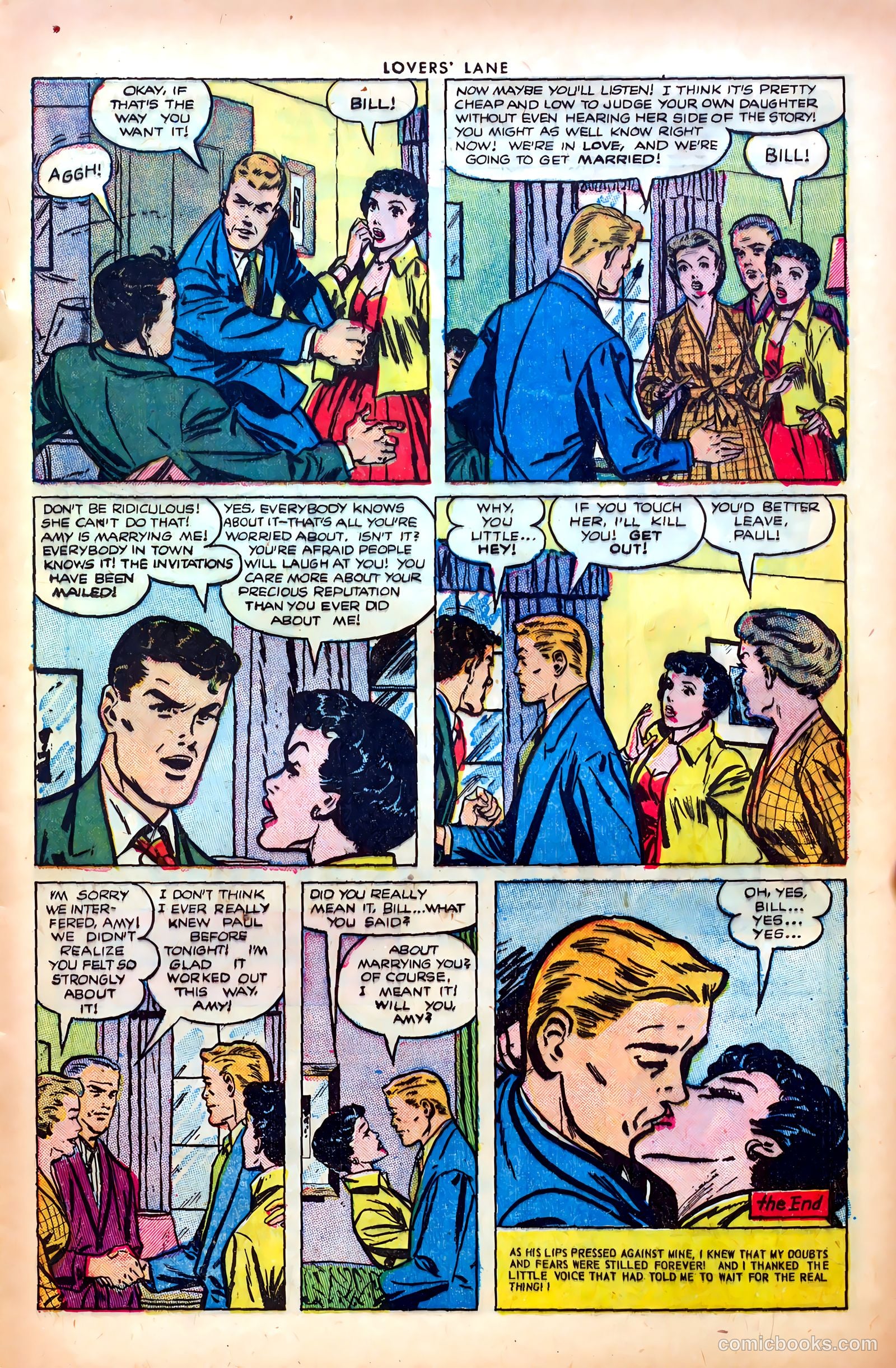 Lovers' Lane #37 (1953) — page 9 of 36