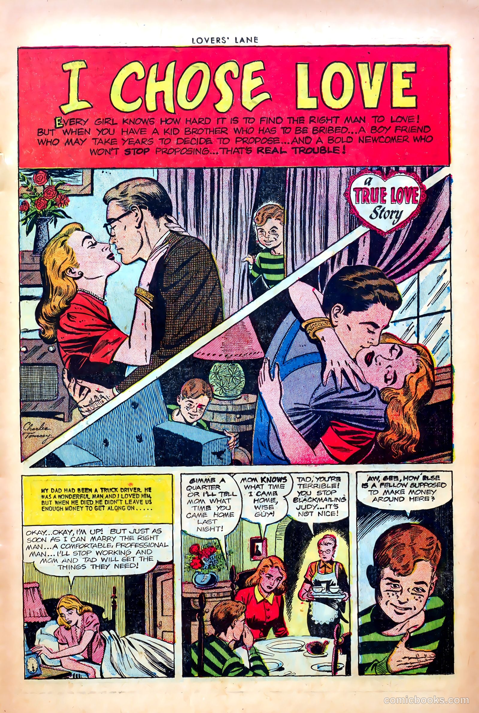 Lovers' Lane #37 (1953) — page 11 of 36