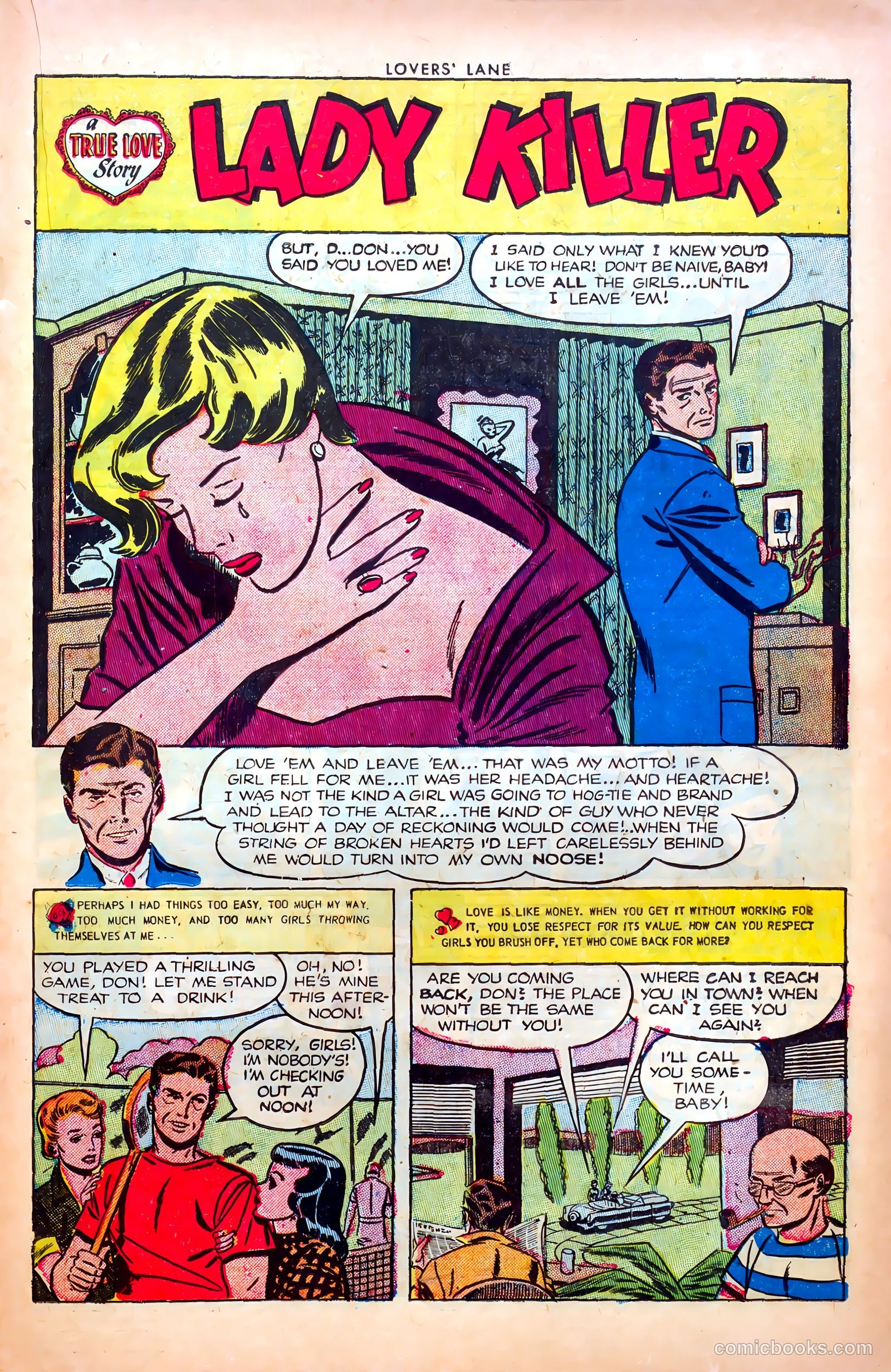 Lovers' Lane #37 (1953) — page 19 of 36