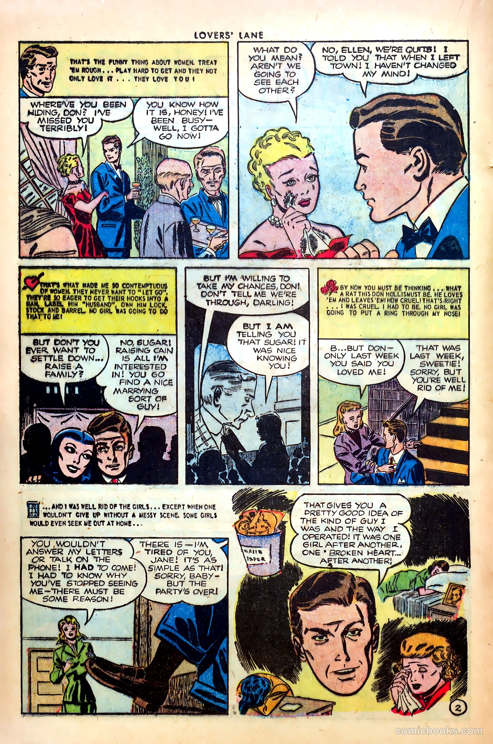 Lovers' Lane #37 (1953) — page 20 of 36
