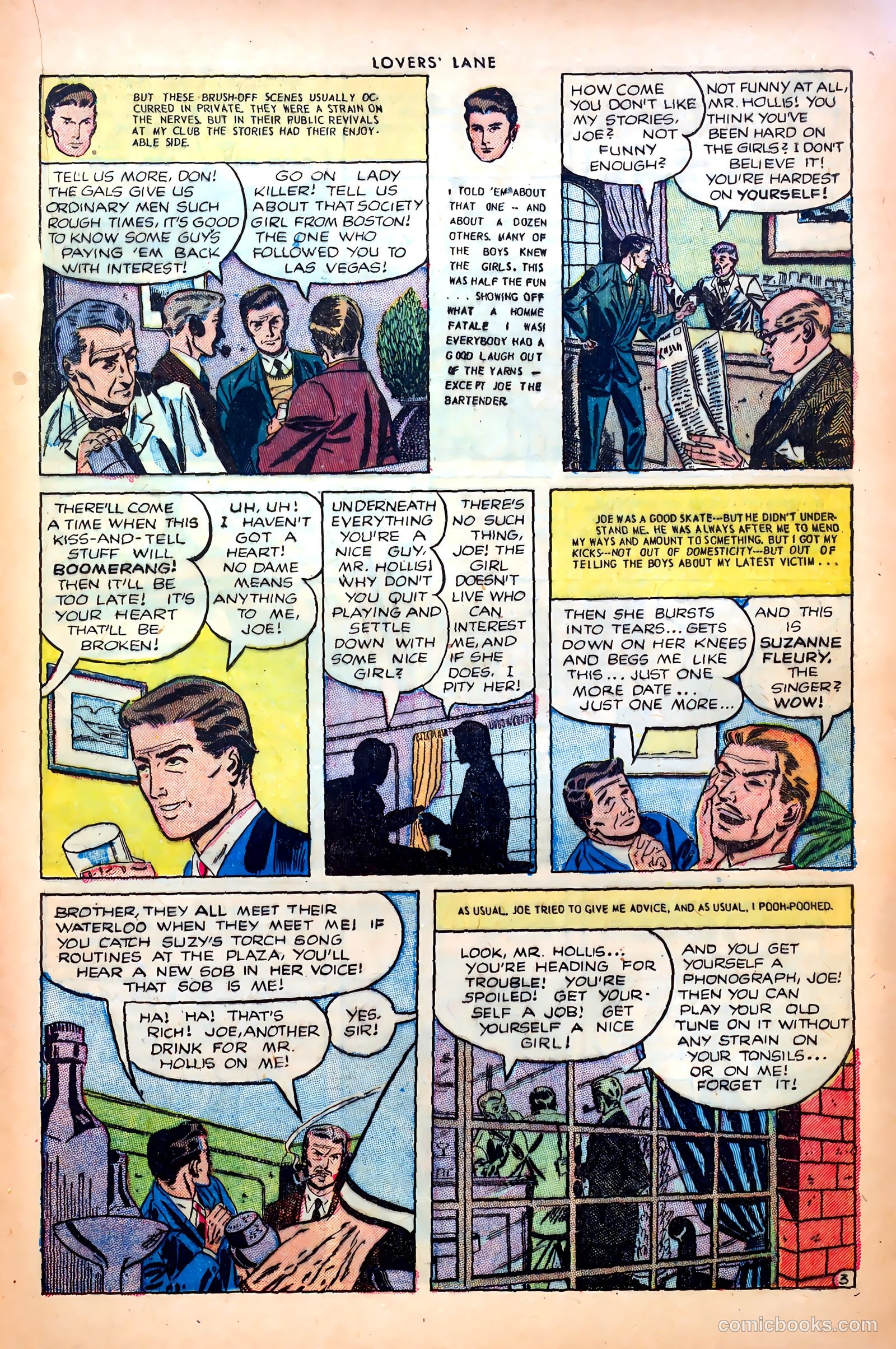 Lovers' Lane #37 (1953) — page 21 of 36
