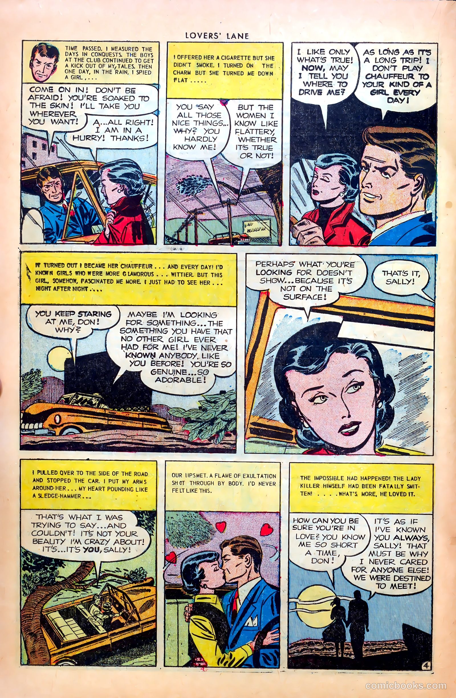 Lovers' Lane #37 (1953) — page 22 of 36