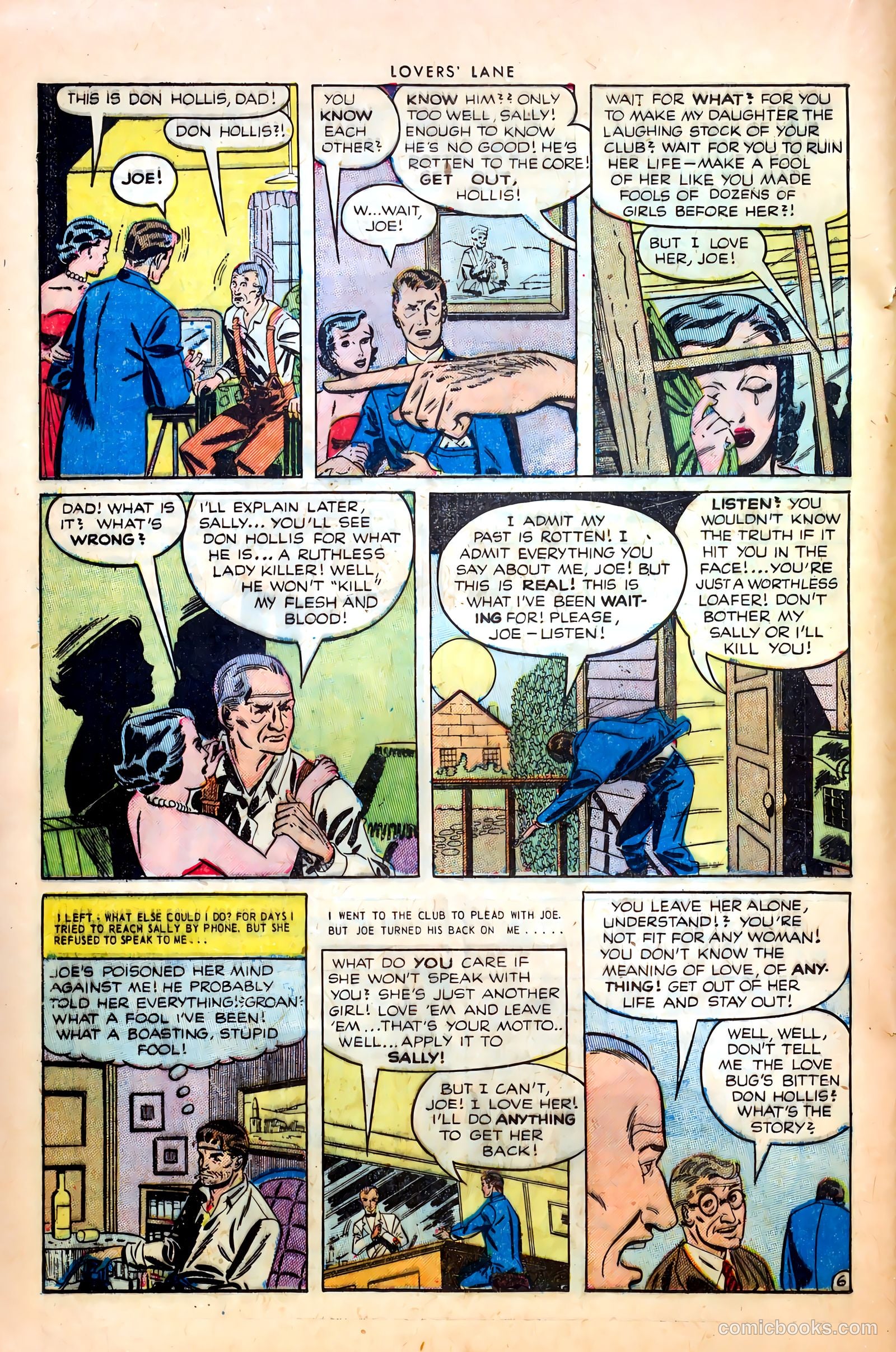 Lovers' Lane #37 (1953) — page 24 of 36